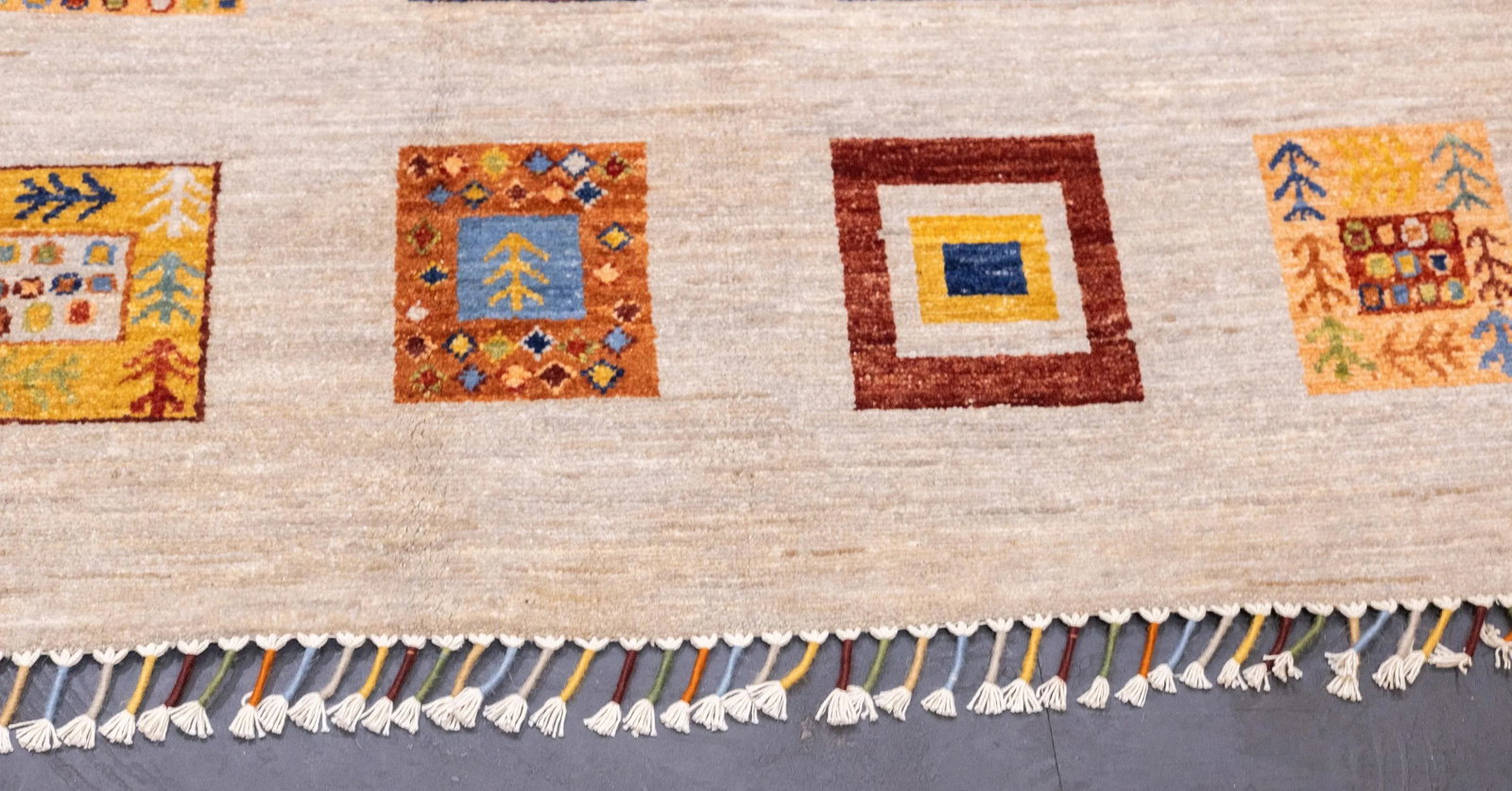 Contemporary Gabbeh Rug 3'11'' X 6'3'' - 4