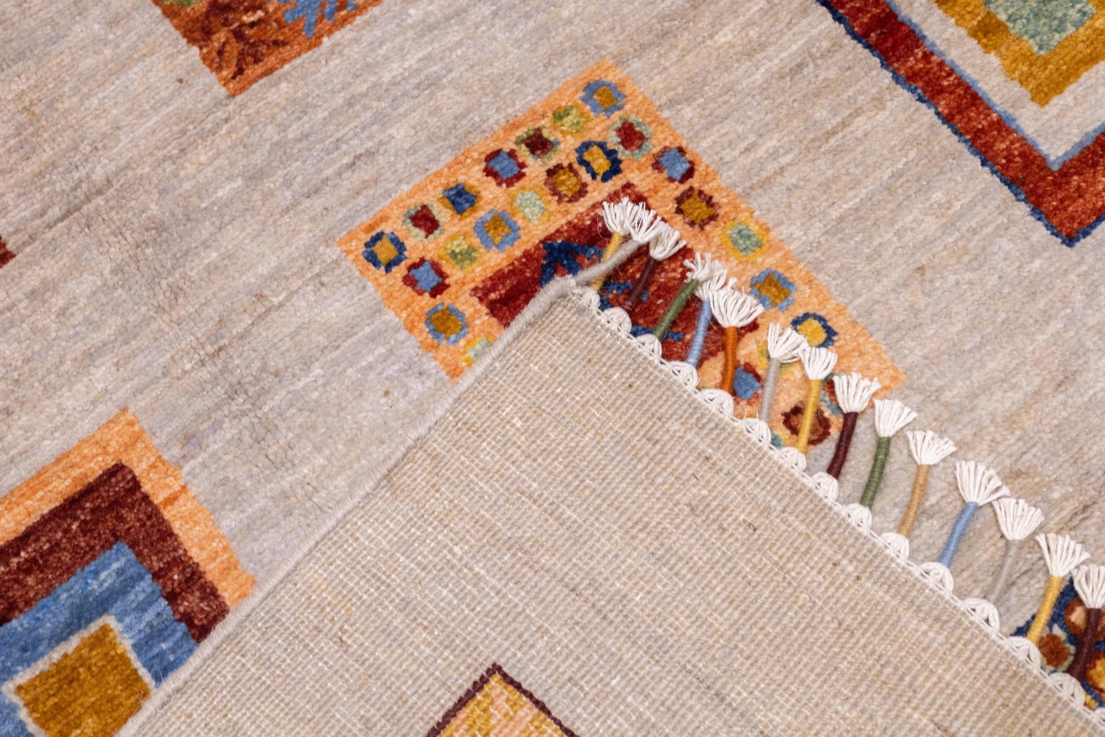 Contemporary Gabbeh Rug 3'11'' X 6'3'' - 7