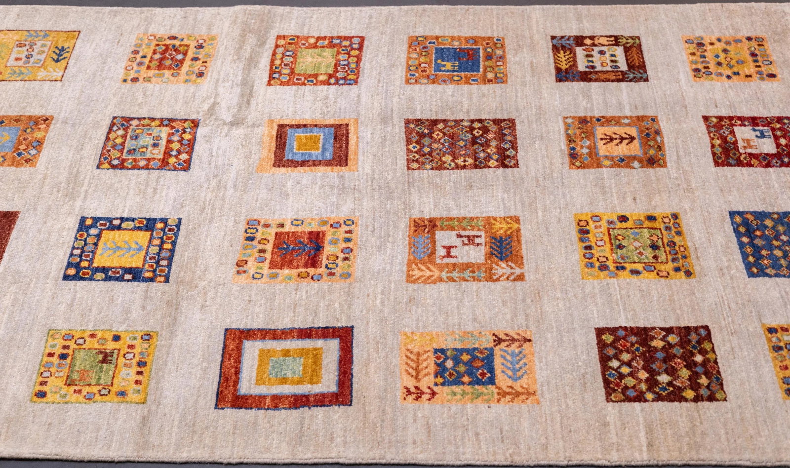 Contemporary Gabbeh Rug 3'11'' X 6'3'' - 9