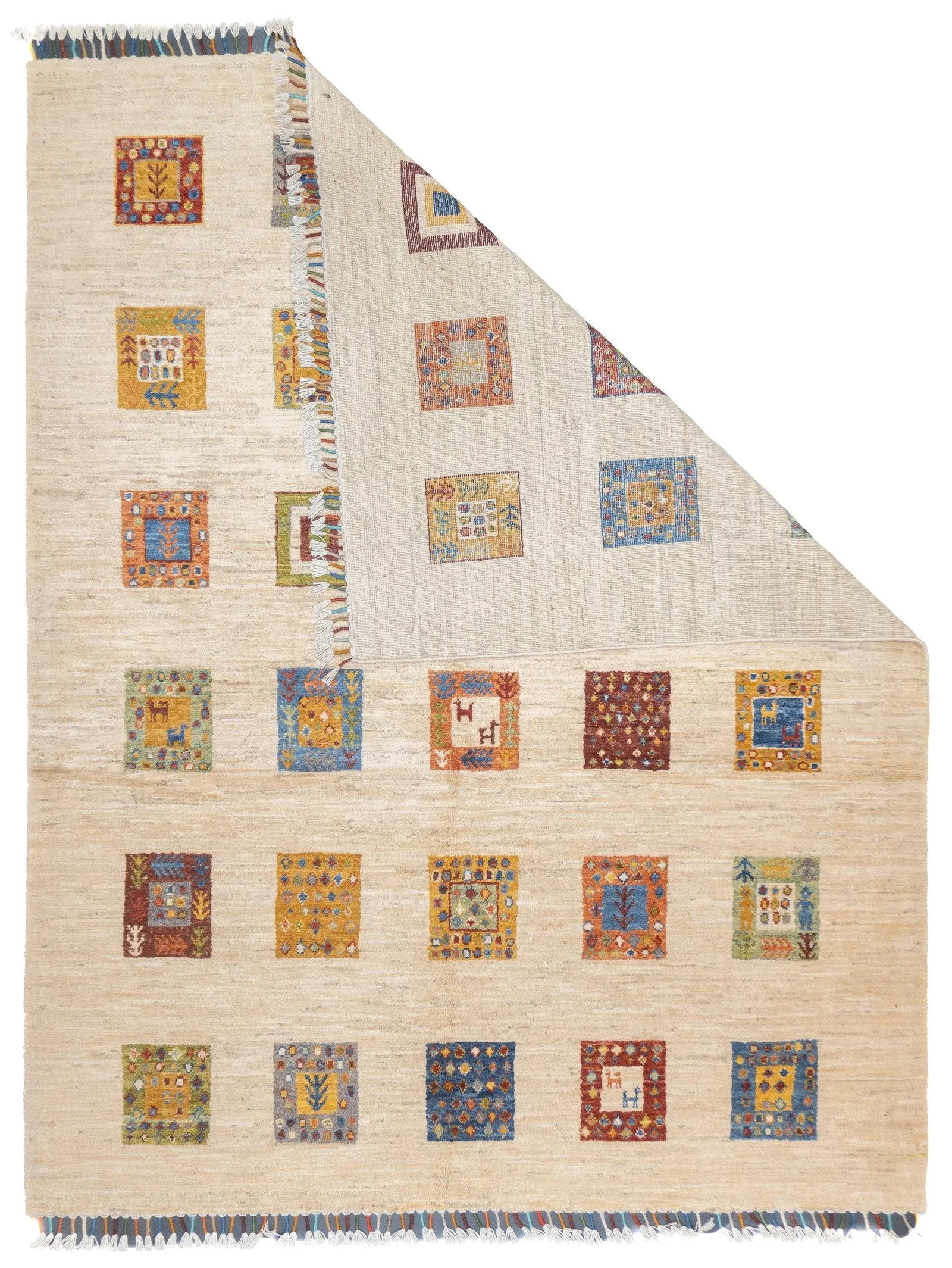 Contemporary Gabbeh Rug 5'0" X 6'6'' - 2