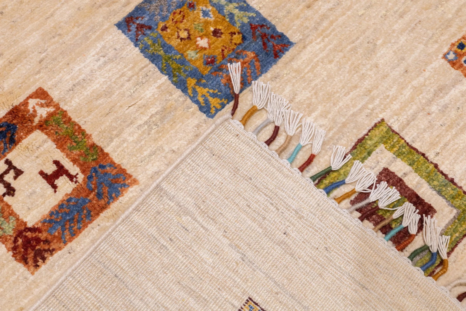 Contemporary Gabbeh Rug 5'0" X 6'6'' - 6