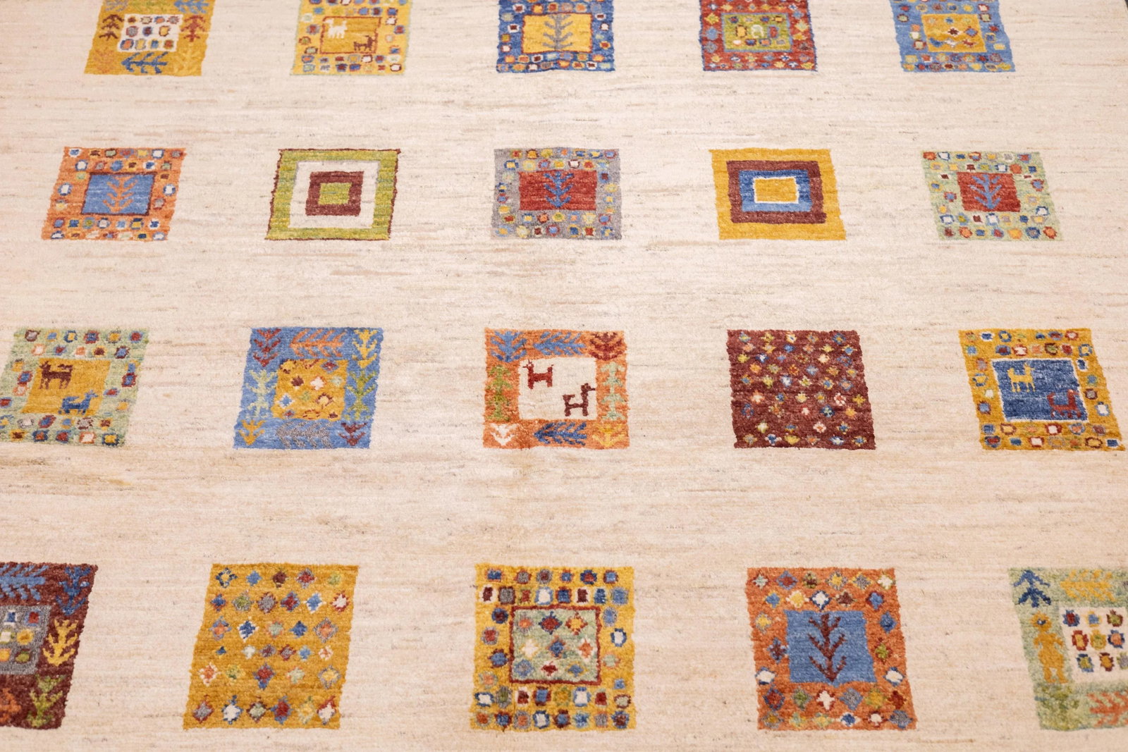 Contemporary Gabbeh Rug 5'0" X 6'6'' - 7