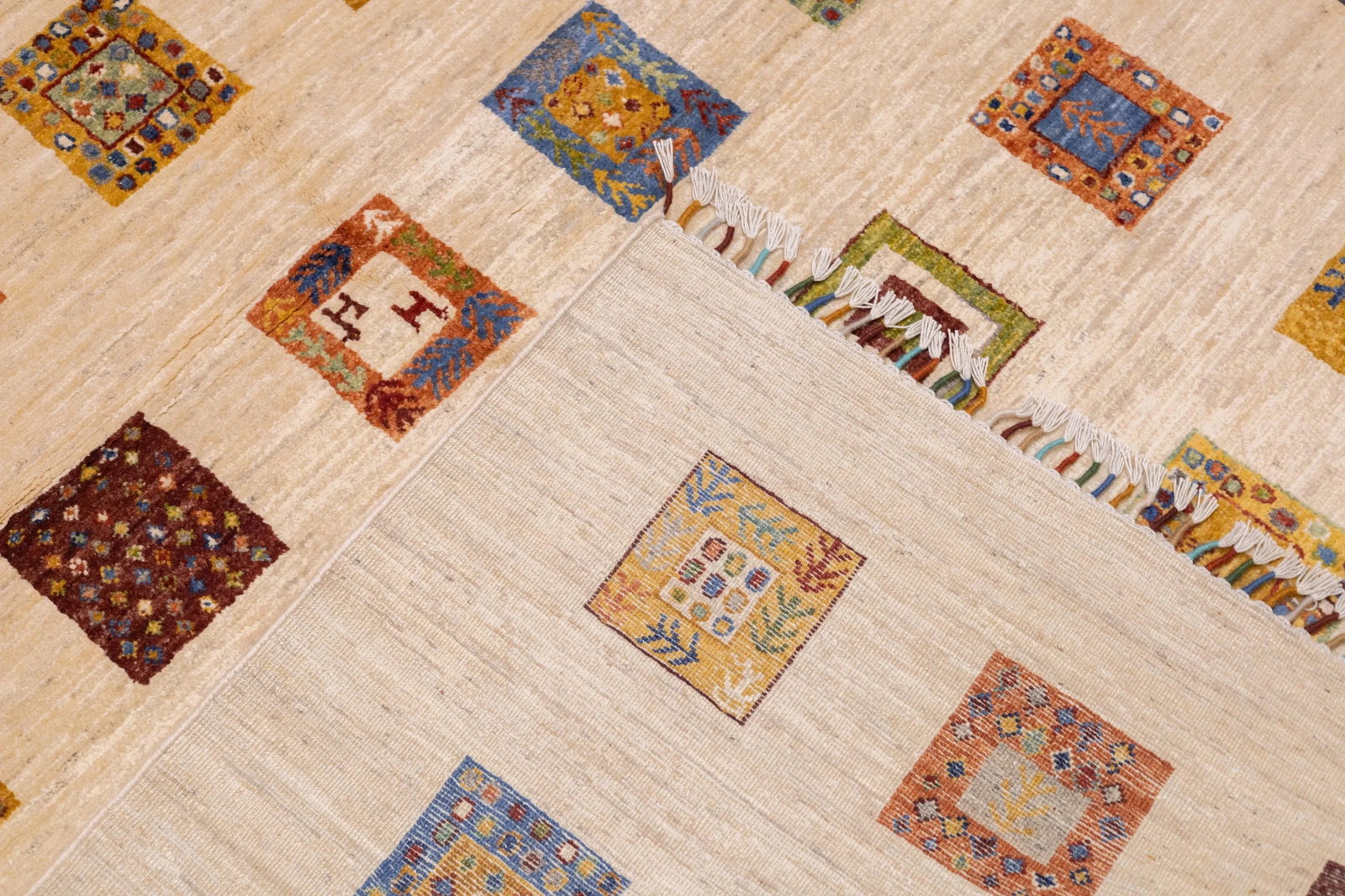 Contemporary Gabbeh Rug 5'0" X 6'6'' - 8
