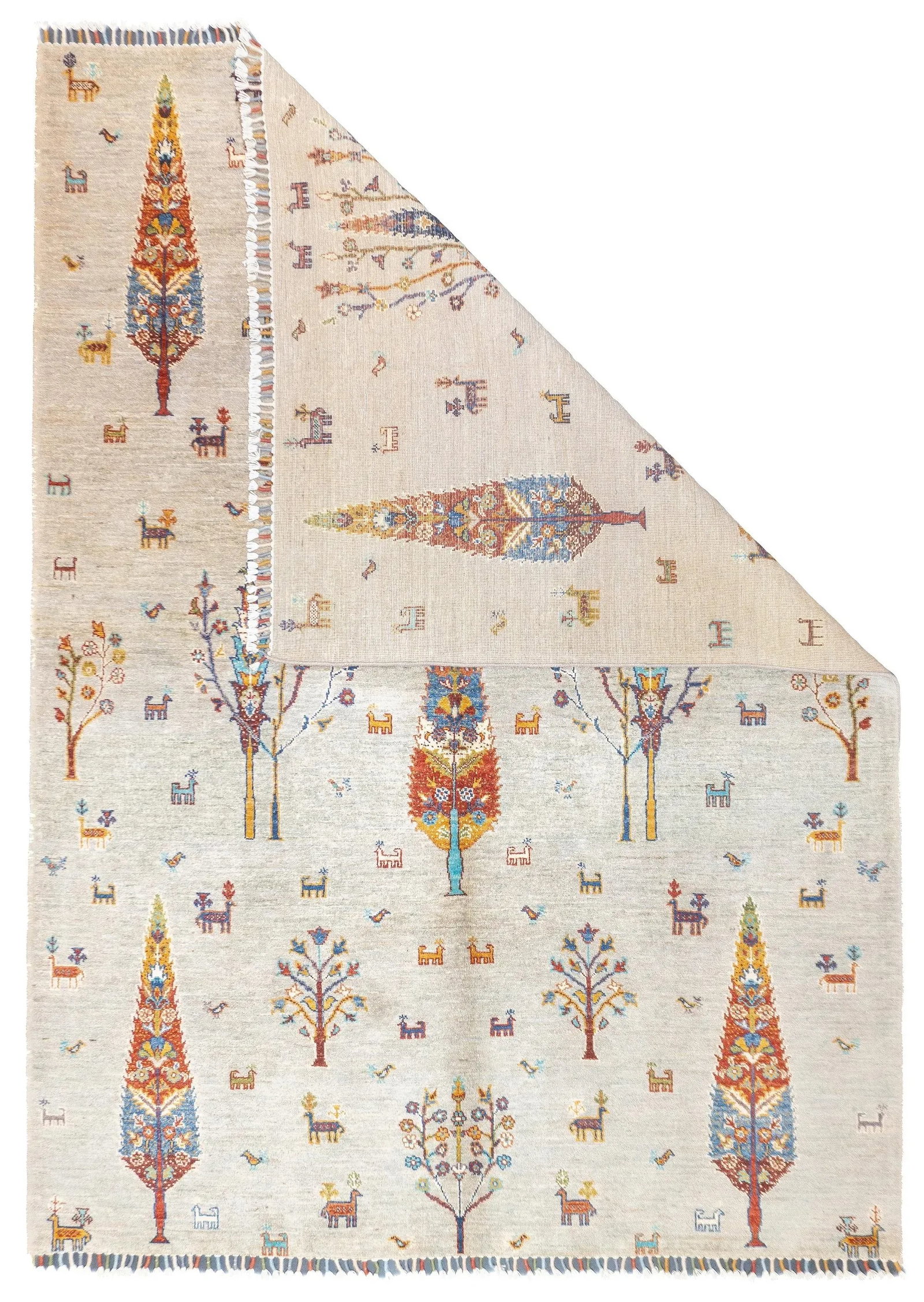 Contemporary Gabbeh Rug 5'6'' X 7'7'' - 2