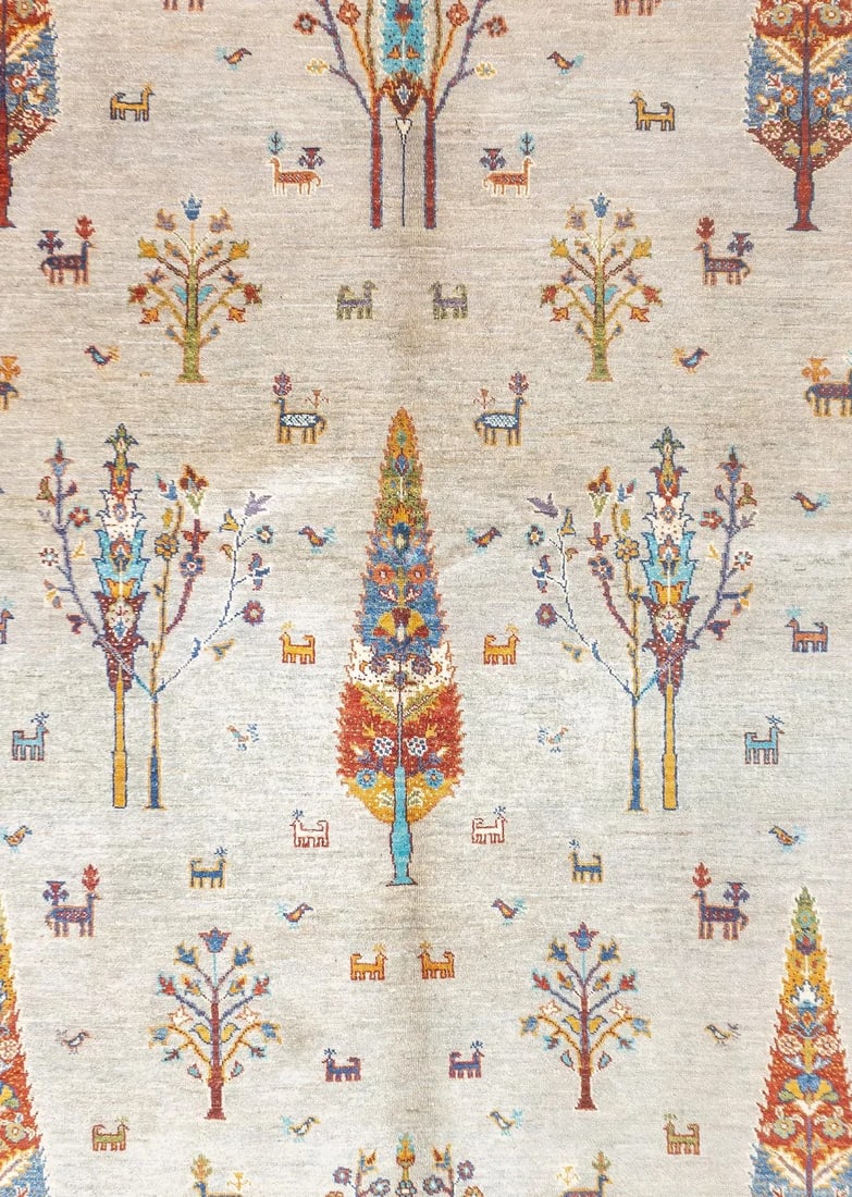 Contemporary Gabbeh Rug 5'6'' X 7'7'' - 3