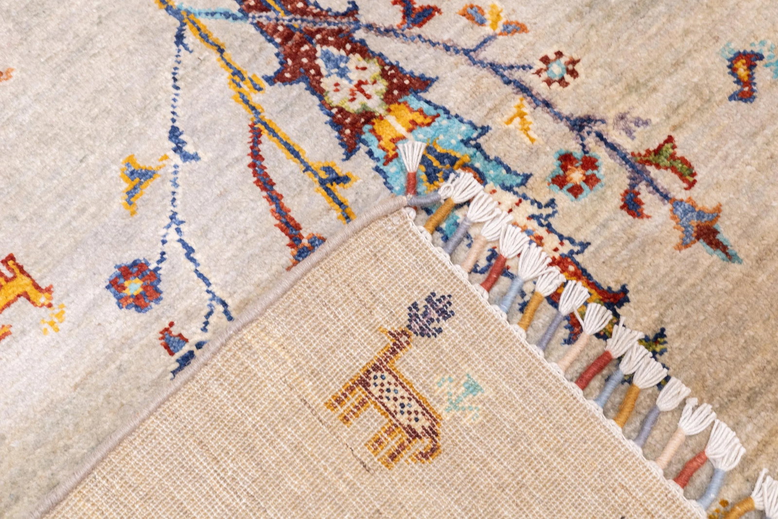 Contemporary Gabbeh Rug 5'6'' X 7'7'' - 5