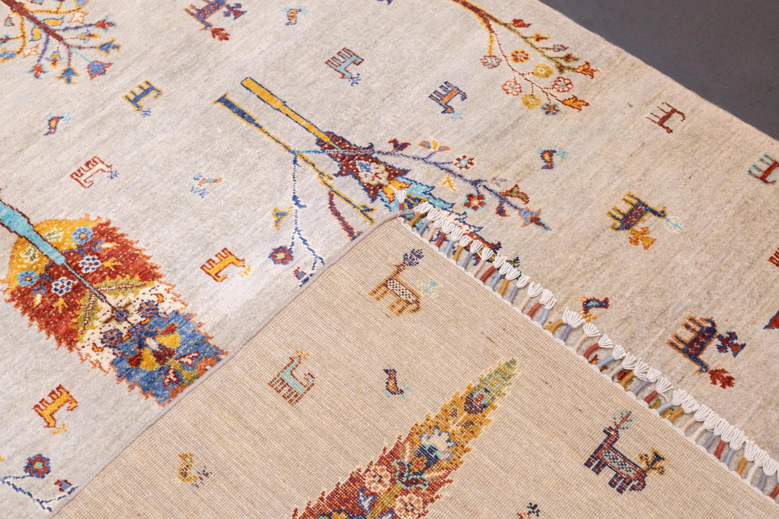 Contemporary Gabbeh Rug 5'6'' X 7'7'' - 8