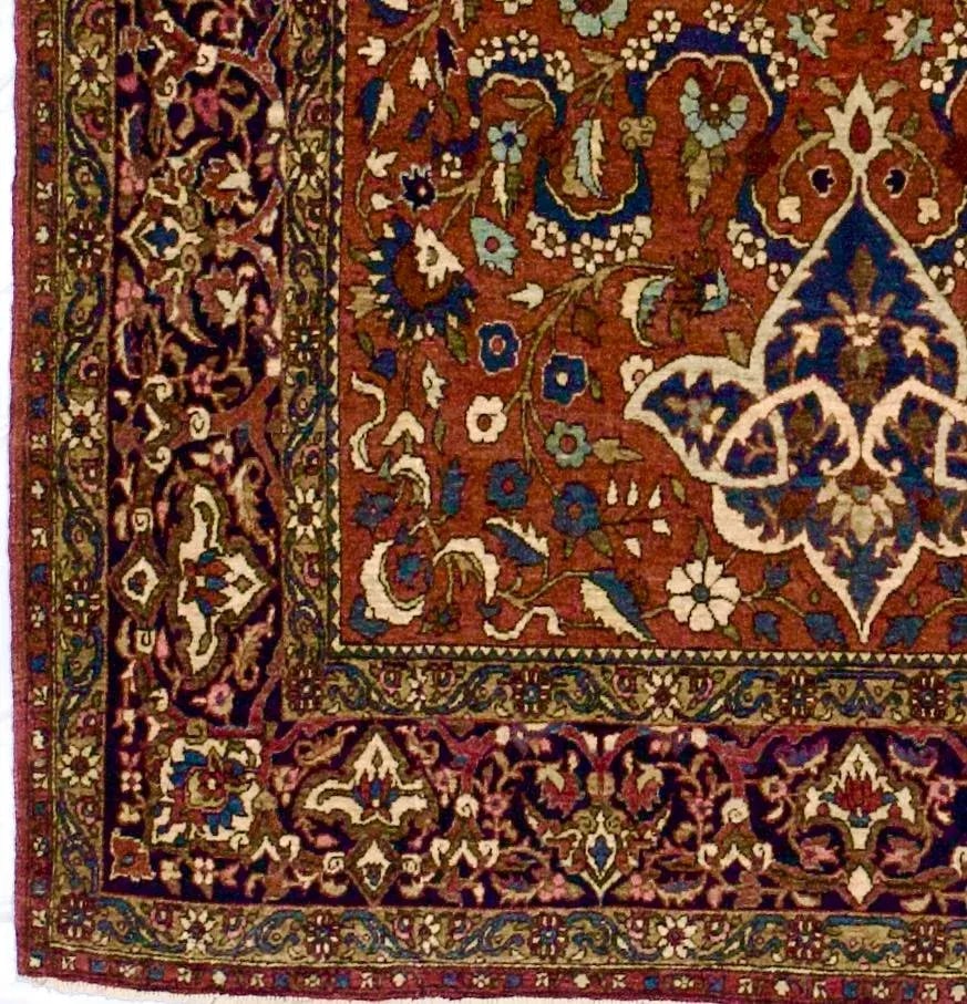 Early 21st Century Isfahan Rug 4'6" X 7'3" - 4