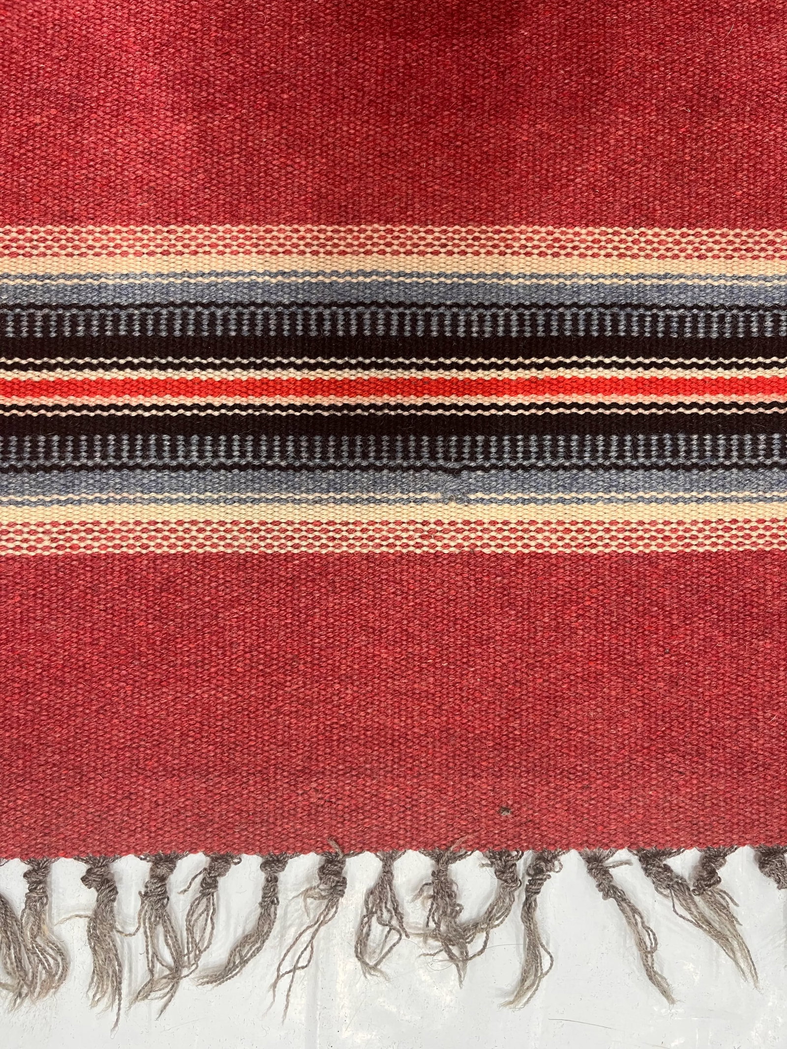 Vintage Swedish Kilim Rug 3'7" X 5'9" - 4