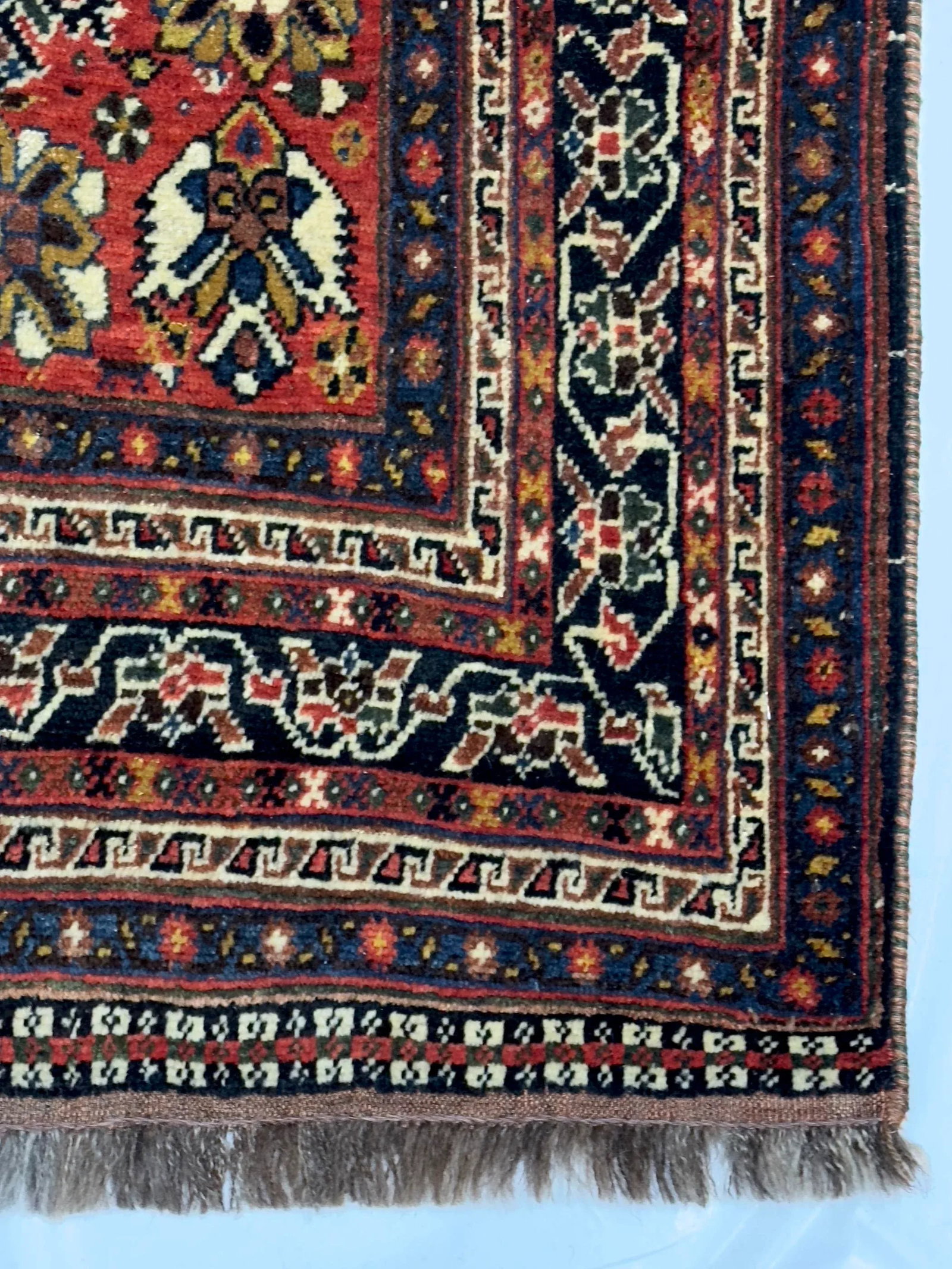 Antique Sw Persian Qashqai Rug 5'4" X 7'10" - 5
