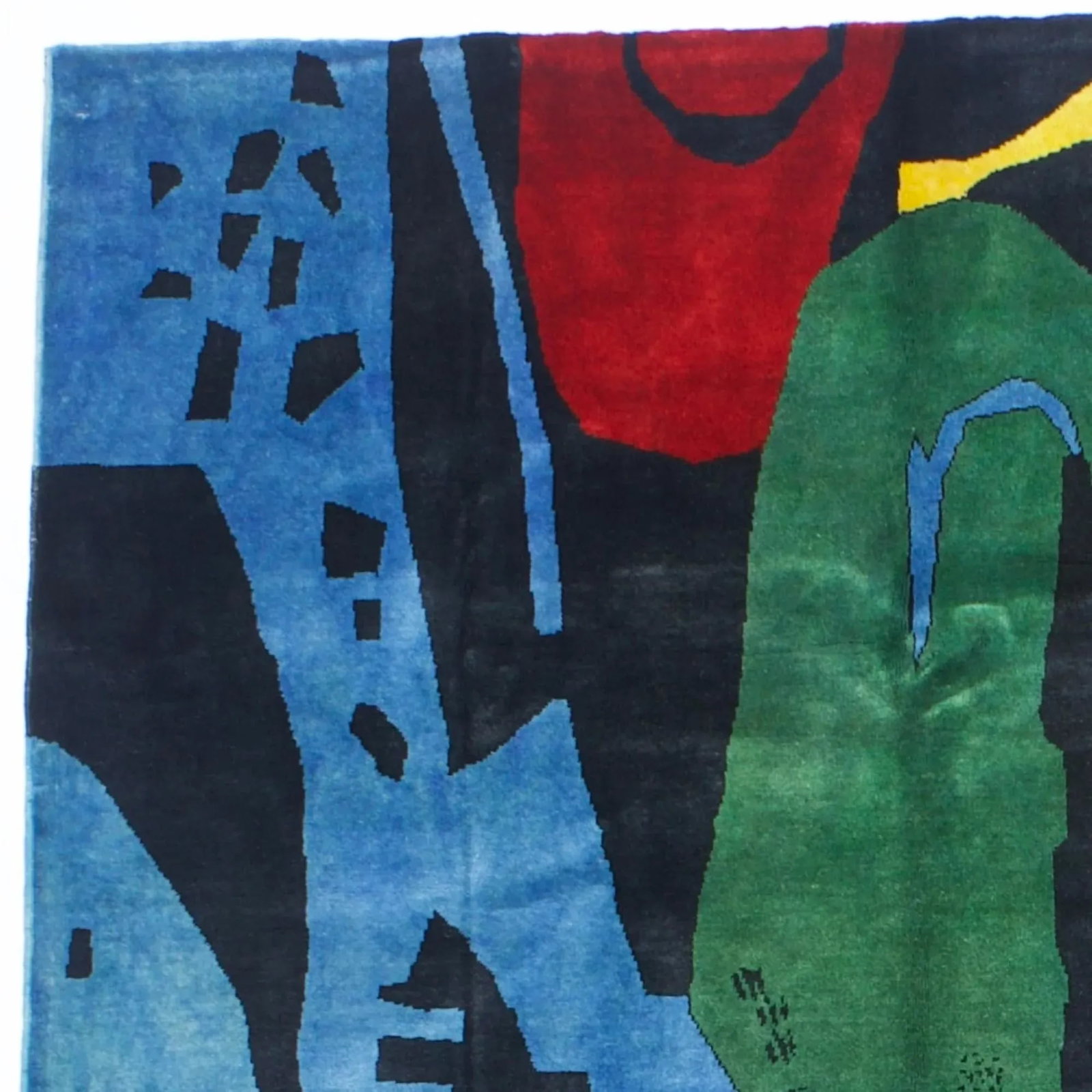 Mid Century French Artistic Wool Rug 5'8" X 8'0" - 4