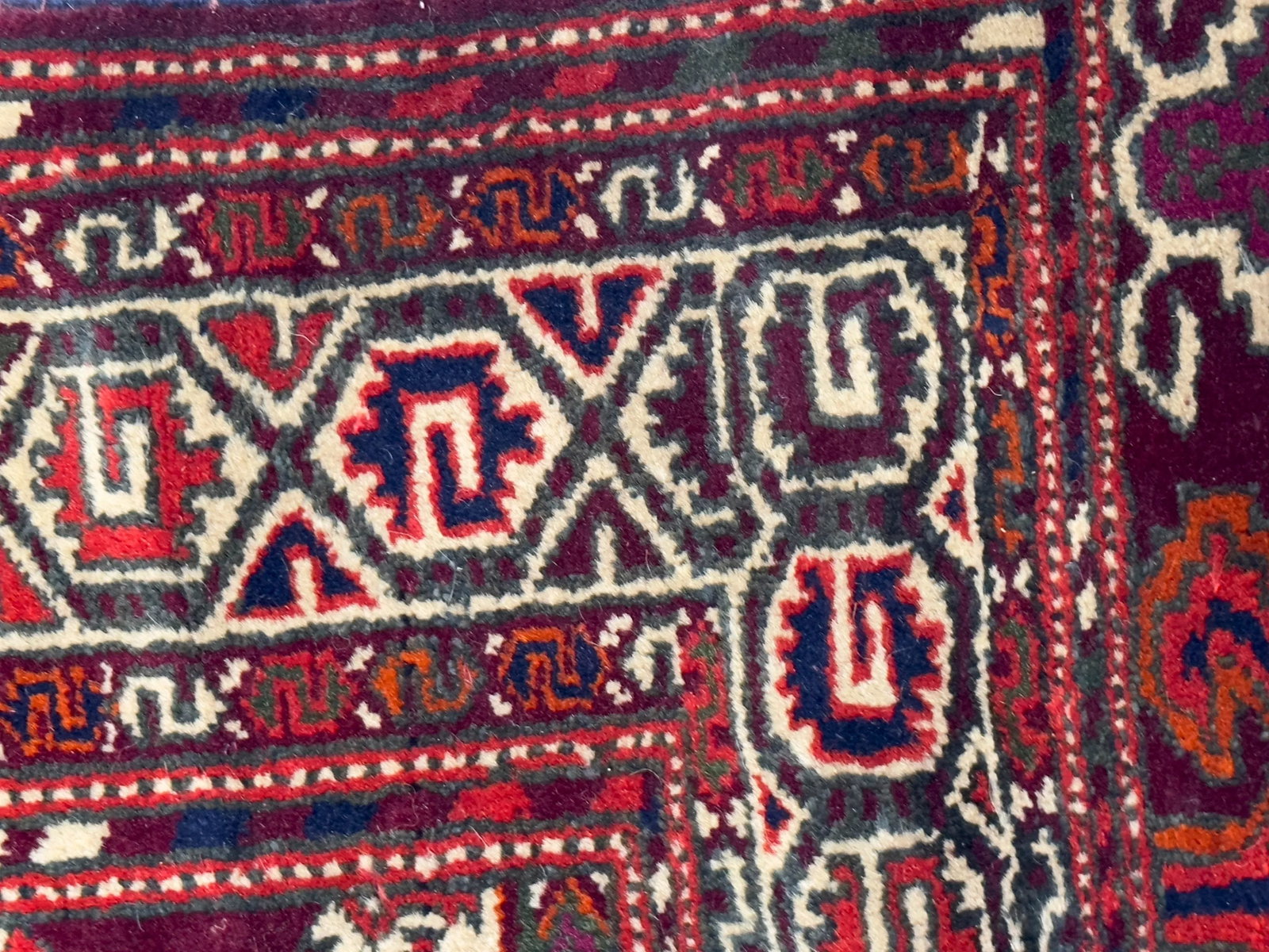 Antique Fine Turkmen Tribal Runner 2'11" X 8'11" - 10