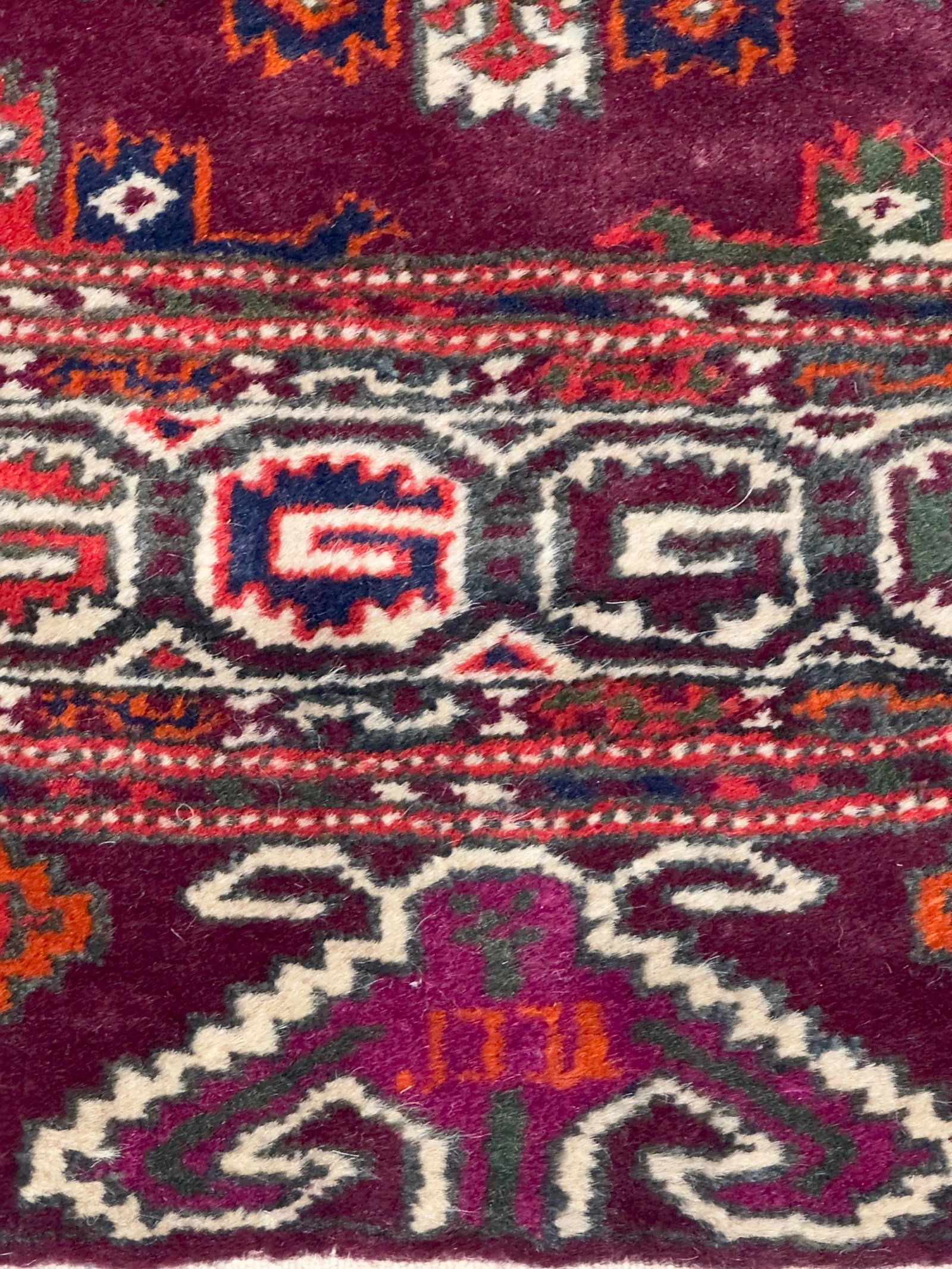 Antique Fine Turkmen Tribal Runner 2'11" X 8'11" - 12