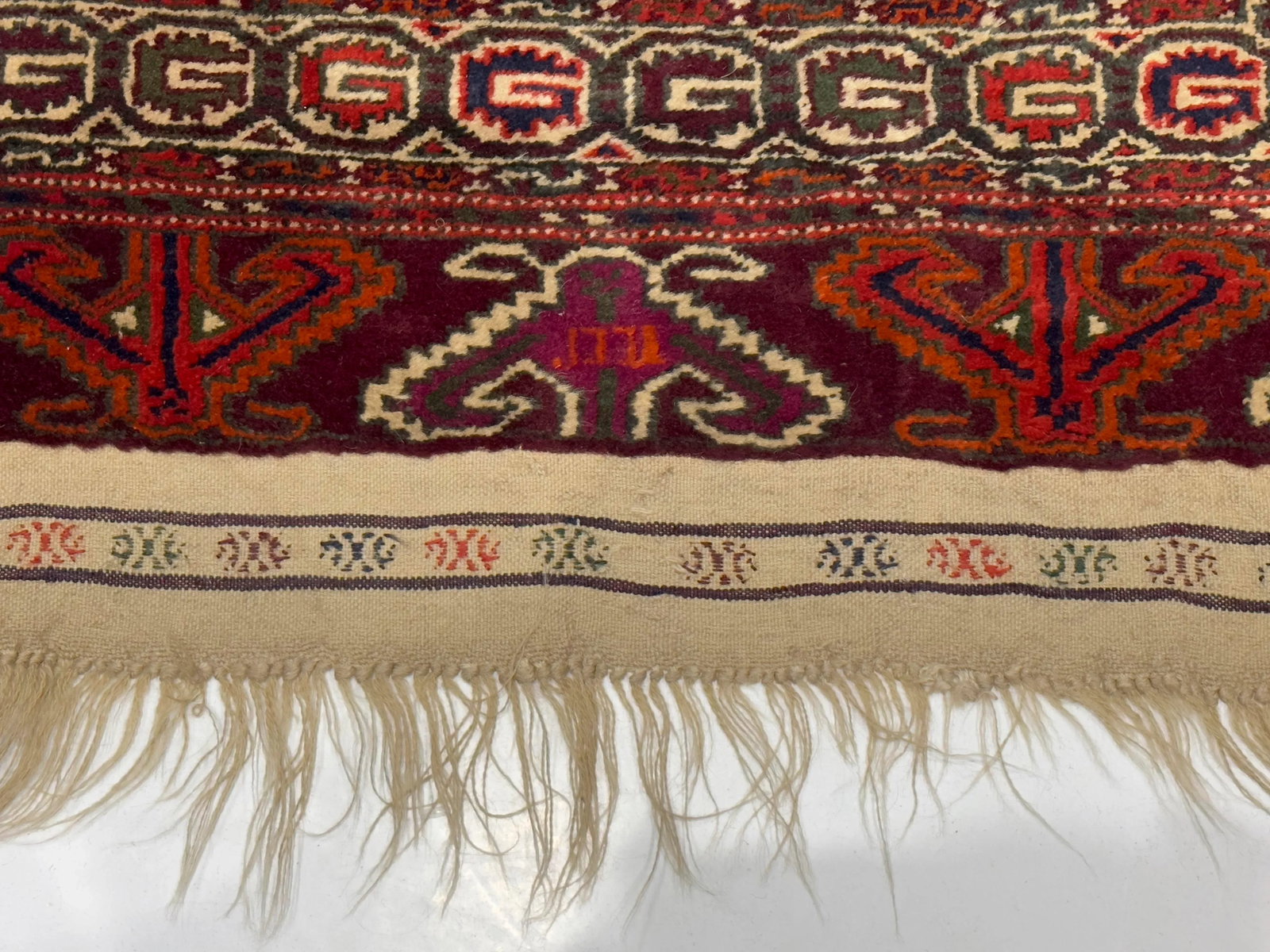 Antique Fine Turkmen Tribal Runner 2'11" X 8'11" - 3