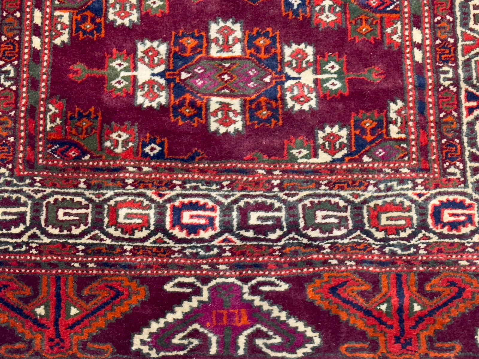 Antique Fine Turkmen Tribal Runner 2'11" X 8'11" - 4