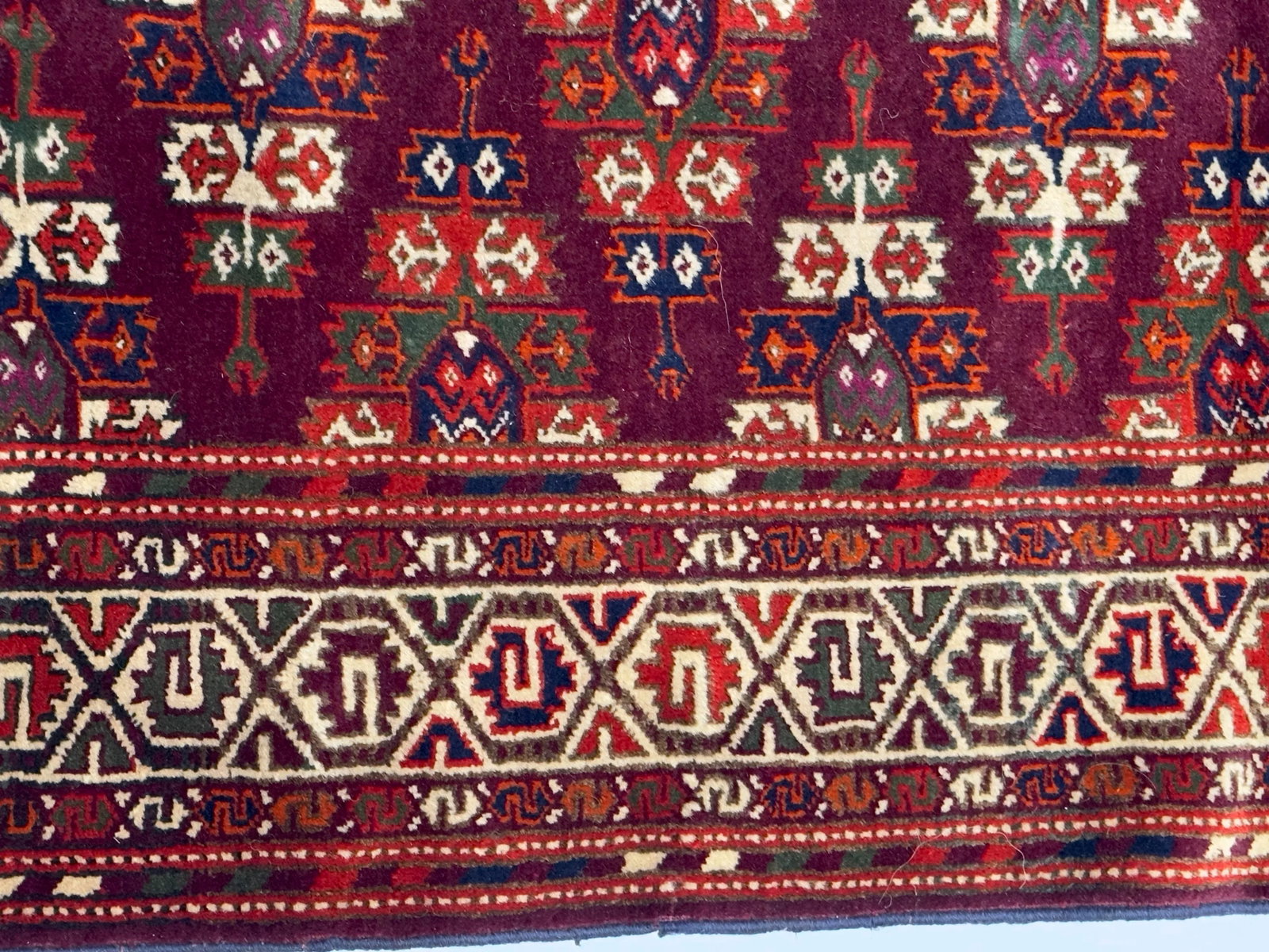 Antique Fine Turkmen Tribal Runner 2'11" X 8'11" - 8