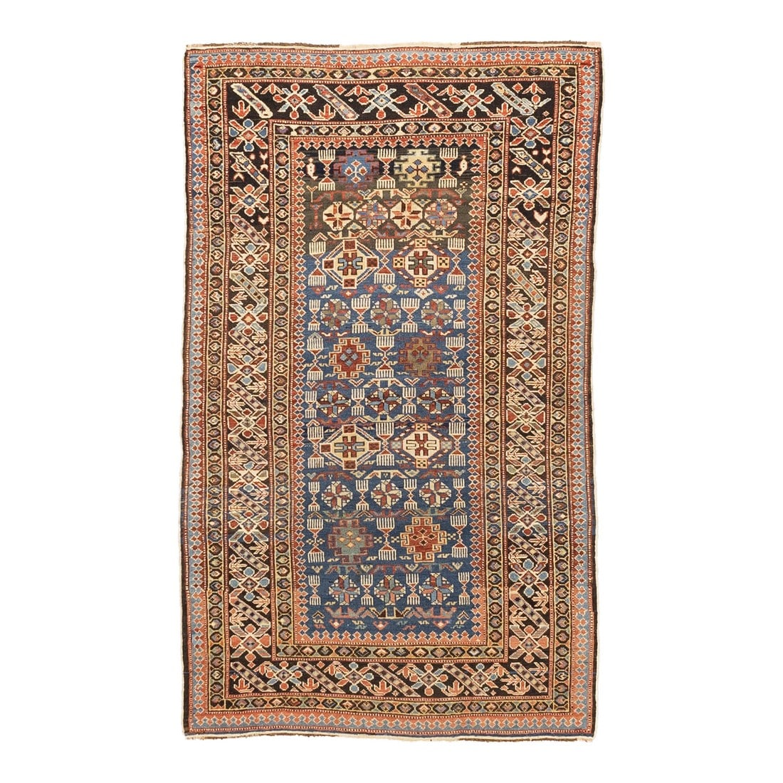Antique Caucasian Kuba Rug 3'10" X 6'3" (1 of 7)