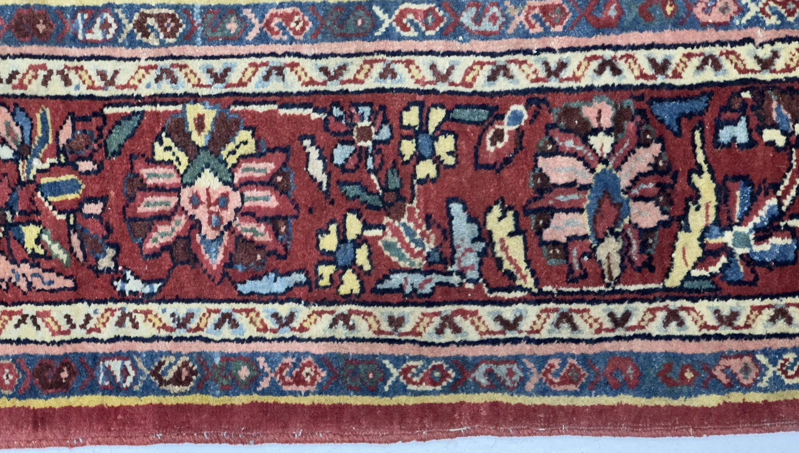 Antique Persian Halvai Bidjar Rug 4'9" X 7'1" - 4