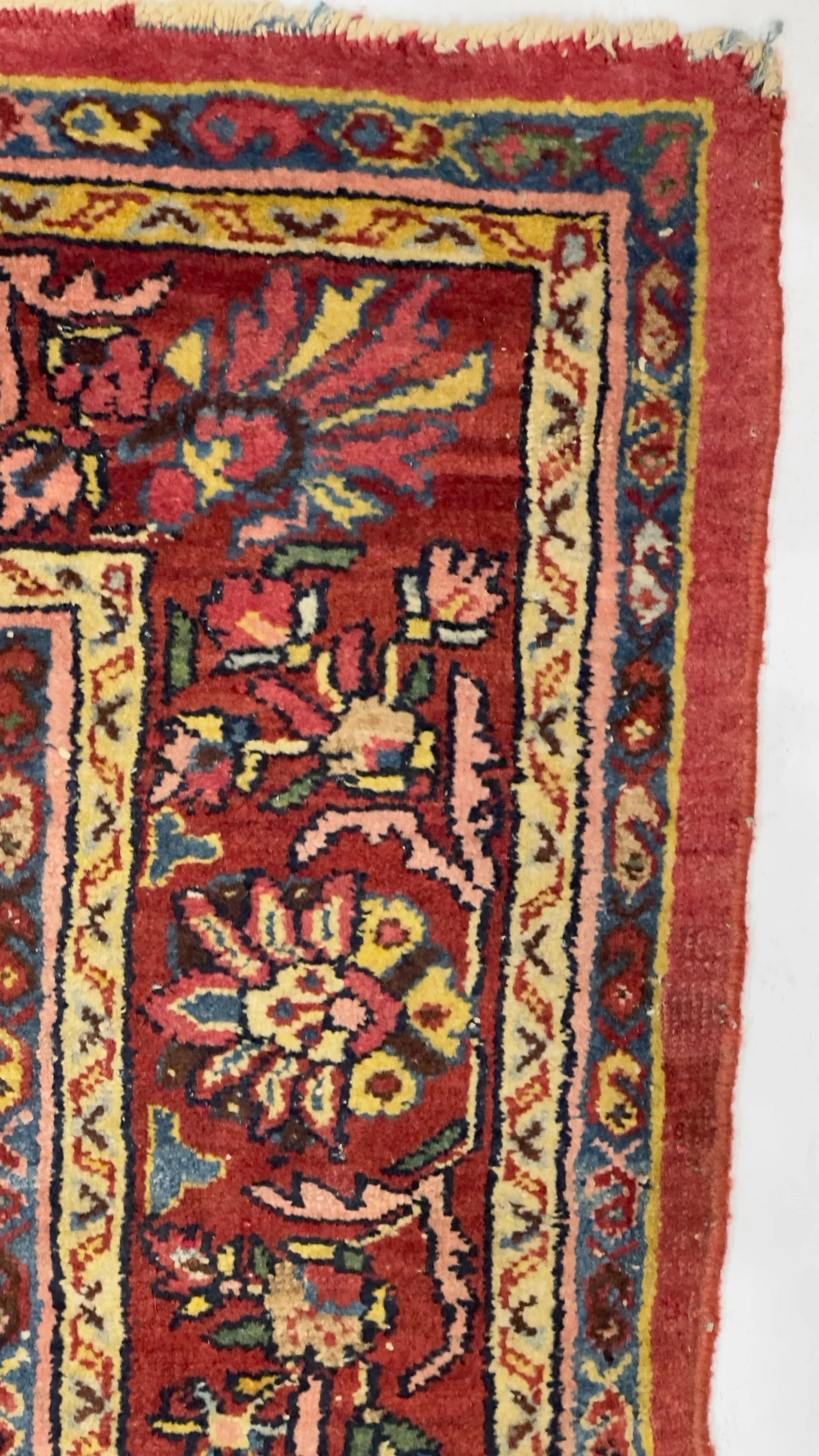 Antique Persian Halvai Bidjar Rug 4'9" X 7'1" - 6