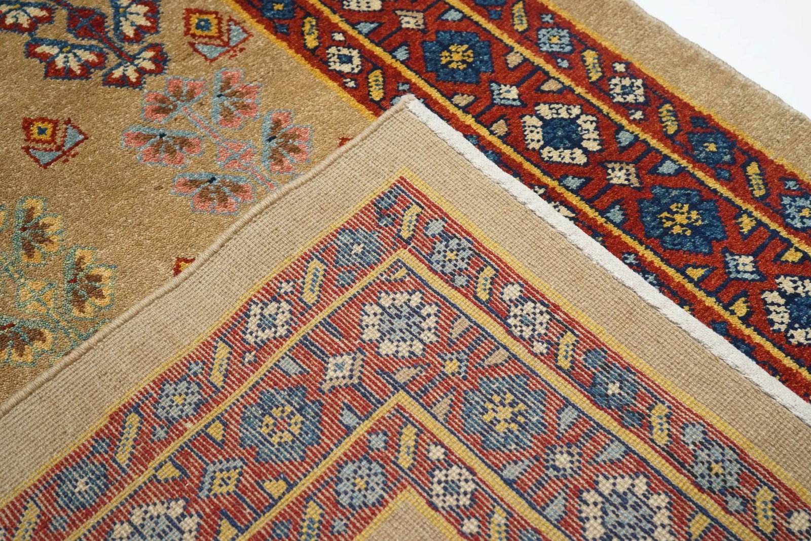 Vintage Persian Veramin Rug 4'4" X 5'9" - 6