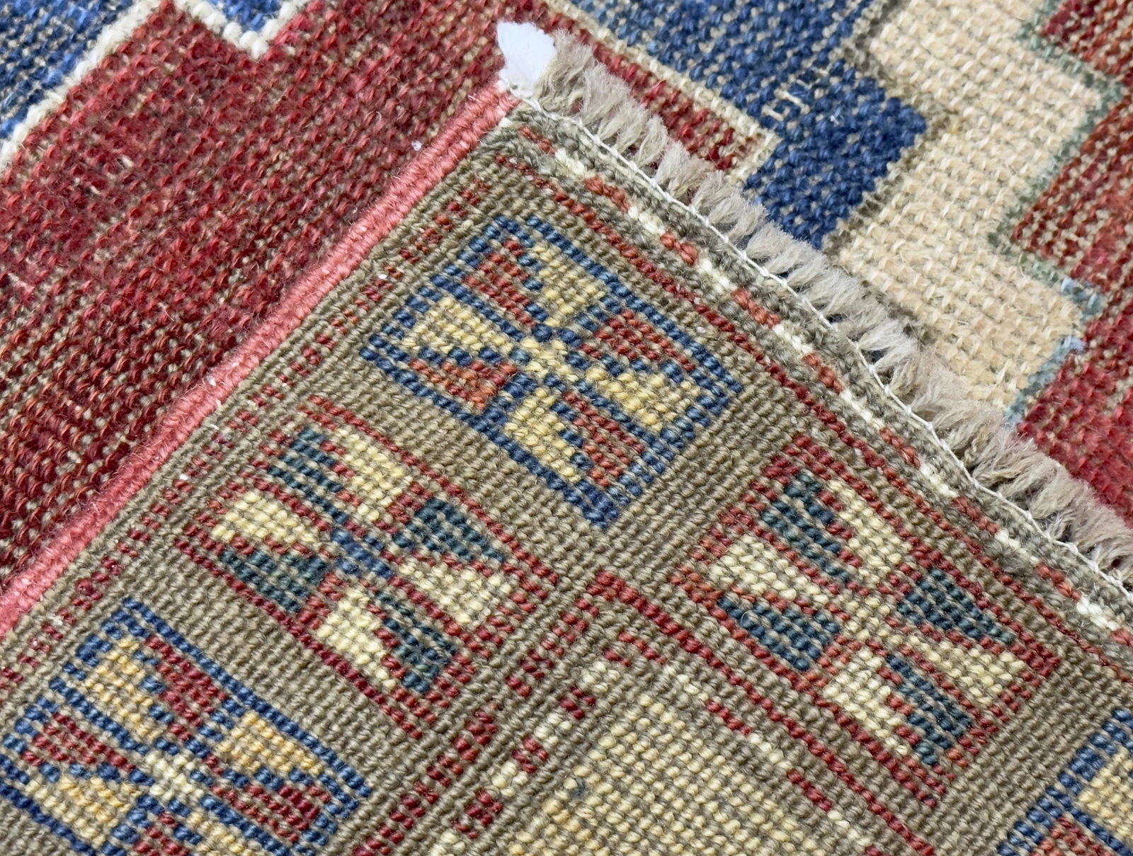 Antique Caucasian Kuba Rug 4'0" X 4'7" - 9