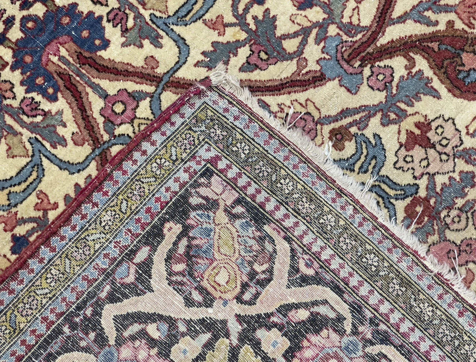 Antique Persian Tehran Rug 4'8" X 7'2" - 6