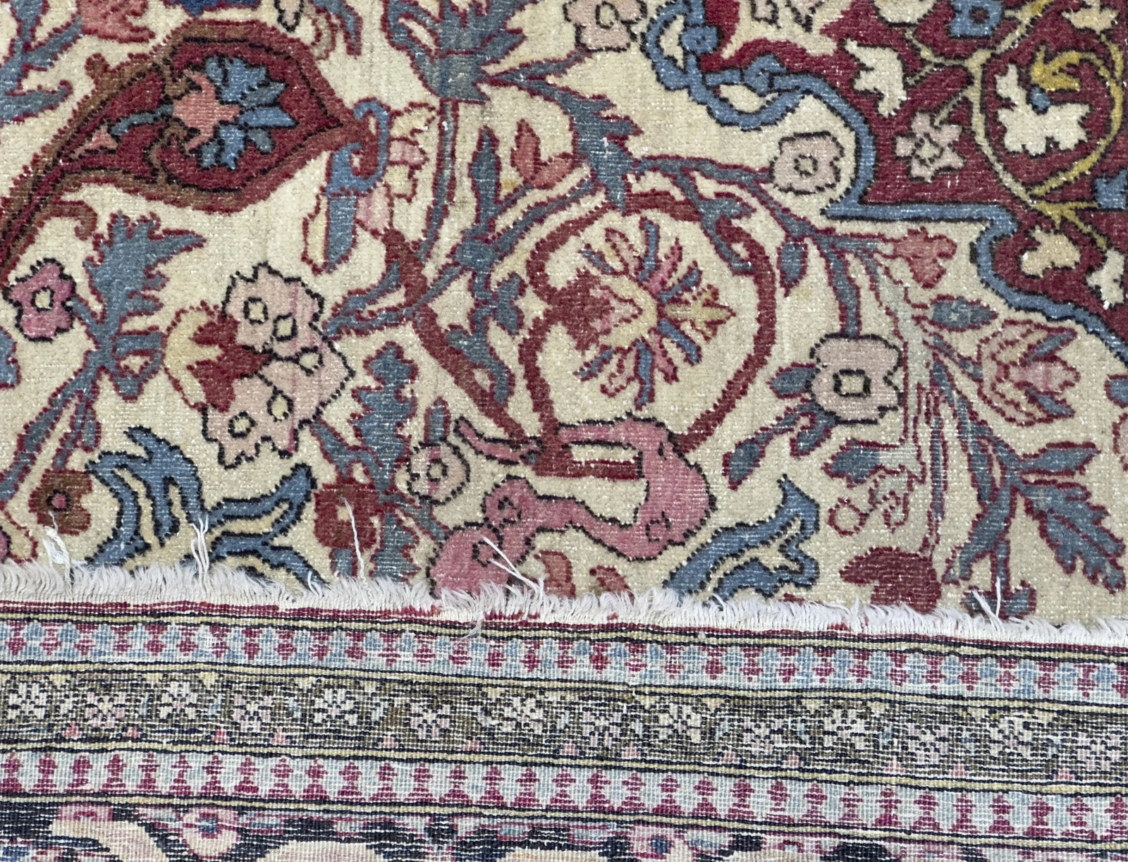Antique Persian Tehran Rug 4'8" X 7'2" - 8