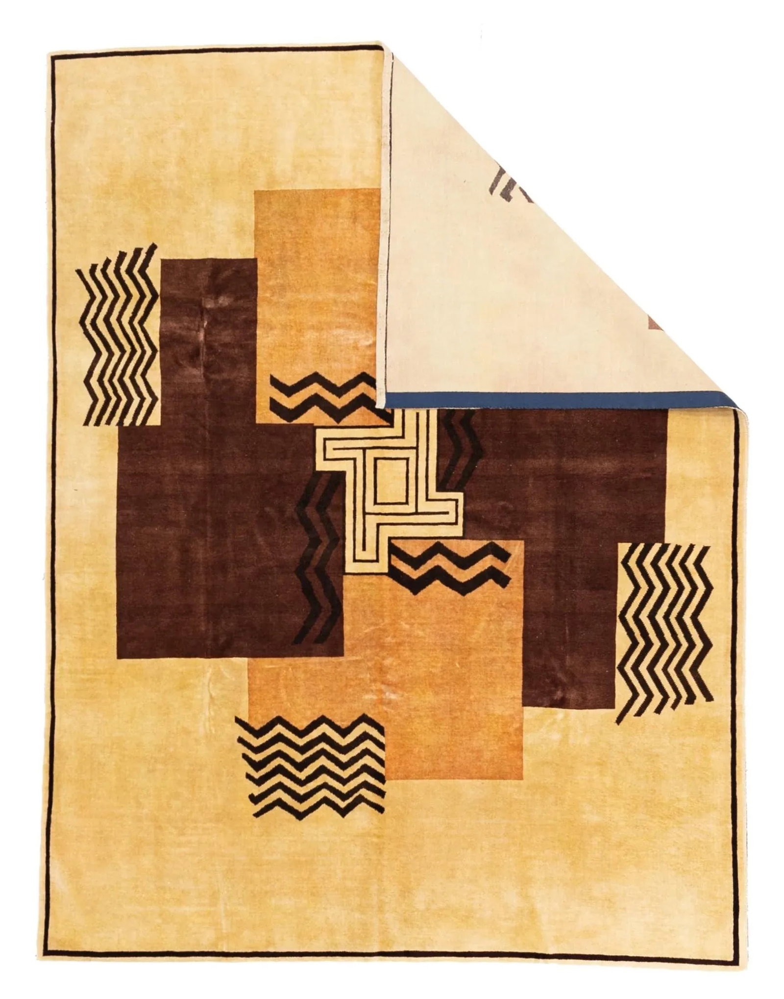 Early 21st Century French Art Deco Rug 7'2" X 9'1" - 2