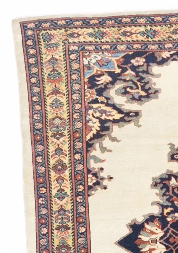 Antique Persian Farahan Sarouk Rug 4' X 6'8'' - 5