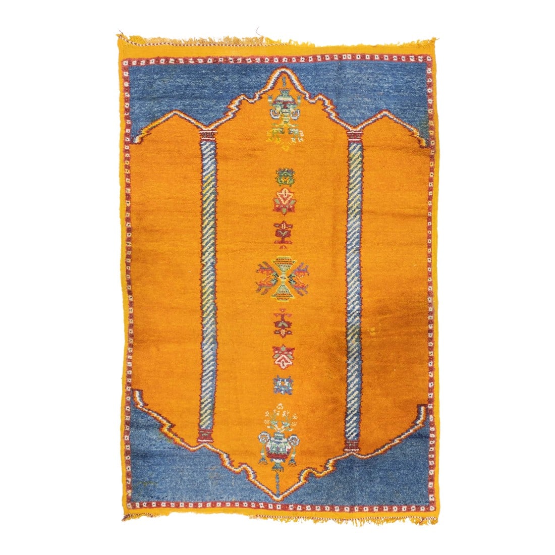 Mid Century Moroccan Rug 4'2" X 6'6" (1 of 7)