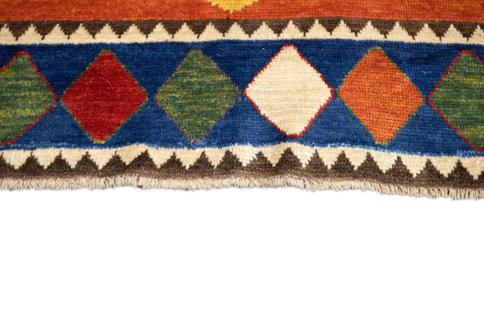 Antique Persian Gabbeh Rug 5'10" X 7'11" - 4