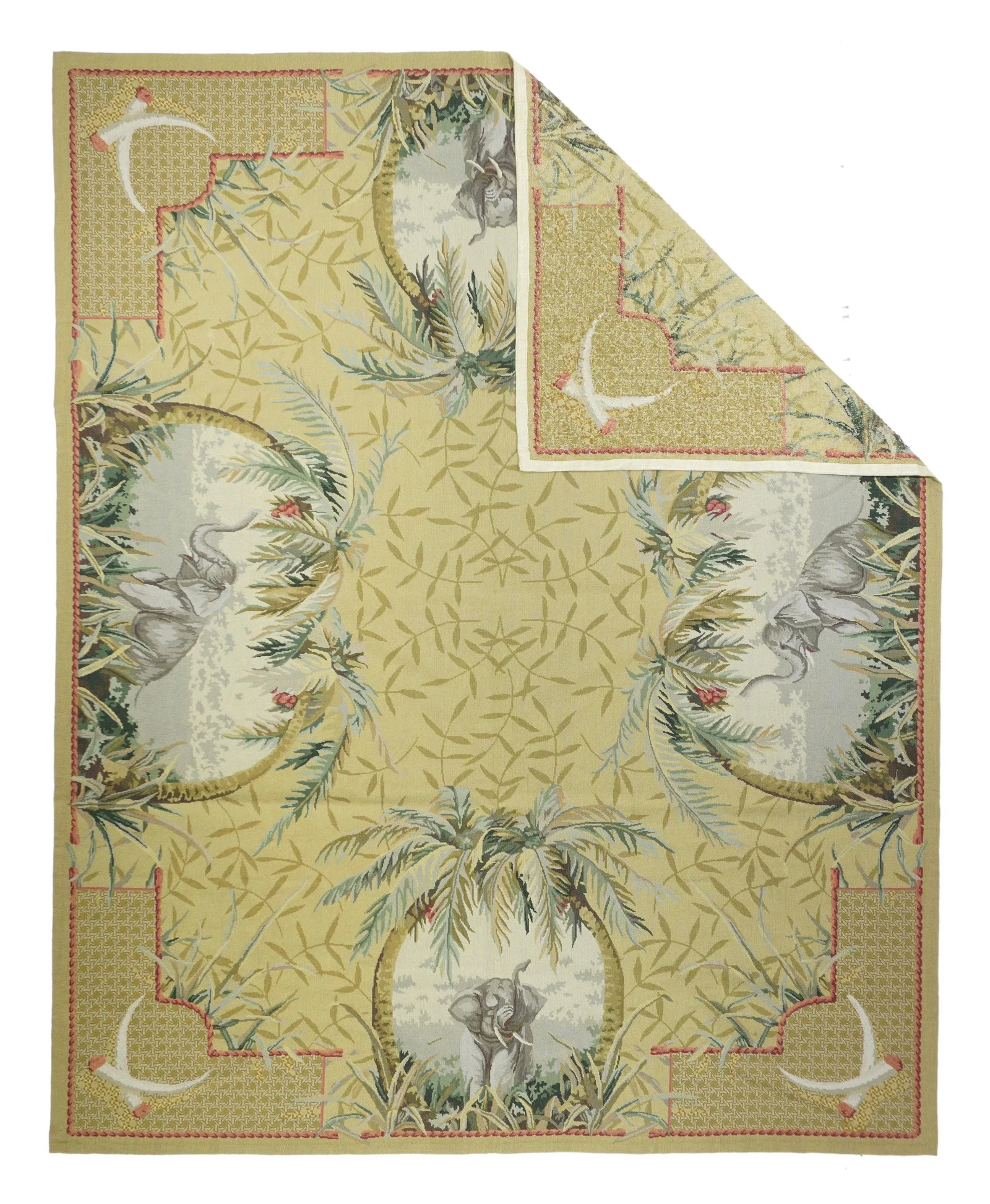 French Aubusson Design Rug 8'0" X 10'0" - 2