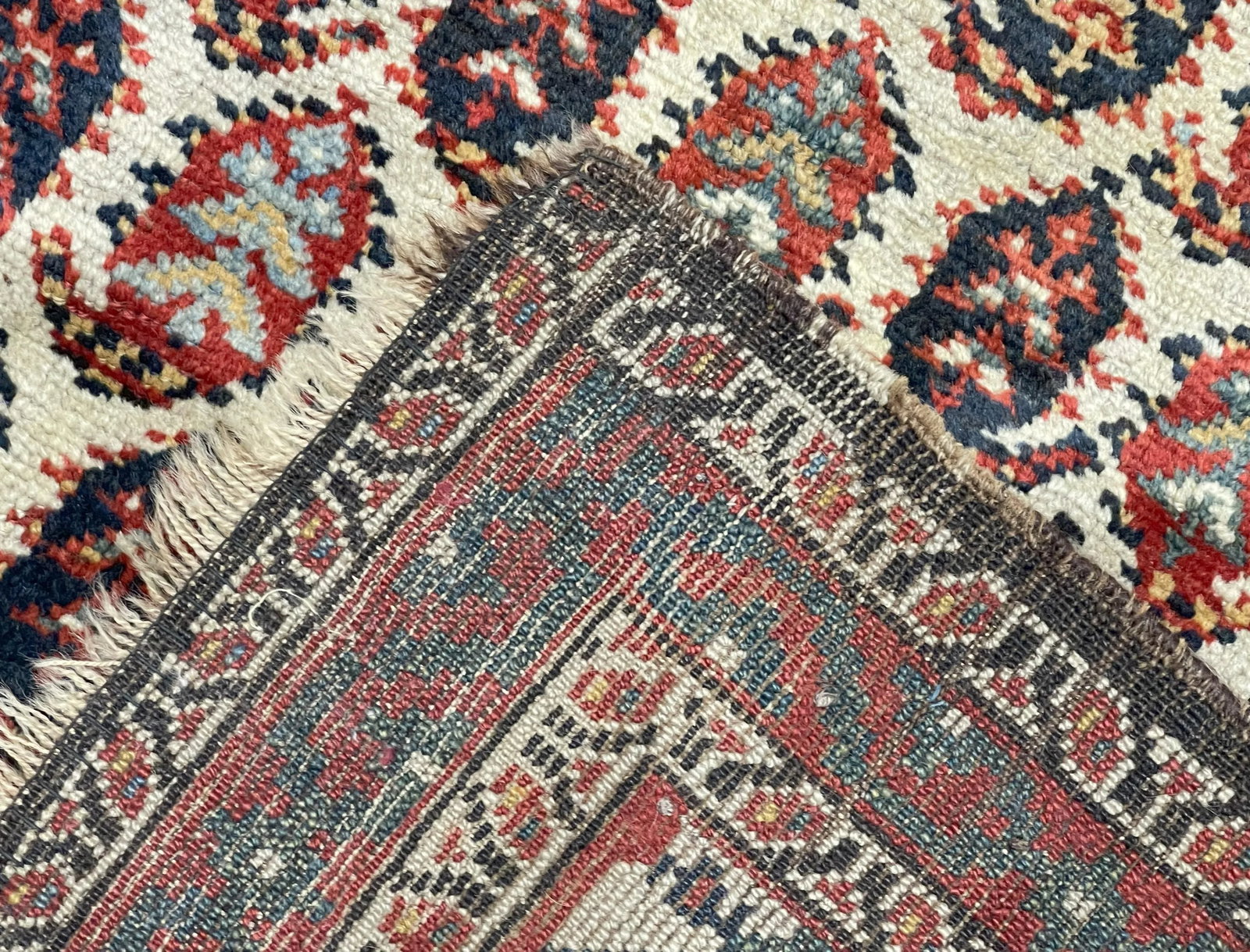 Antique Persian Lori Tribal Rug 3'6" X 6'6" - 4