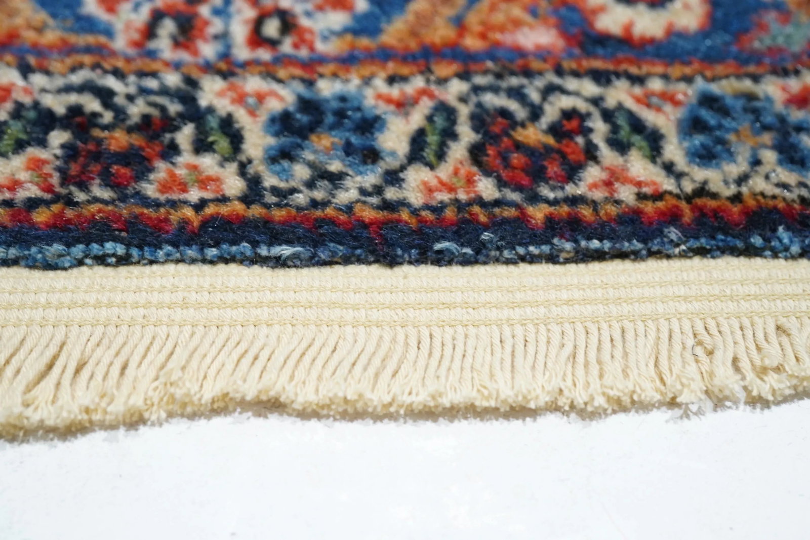 Vintage Persian Kashan Rug 9'8" X 12'6" - 7