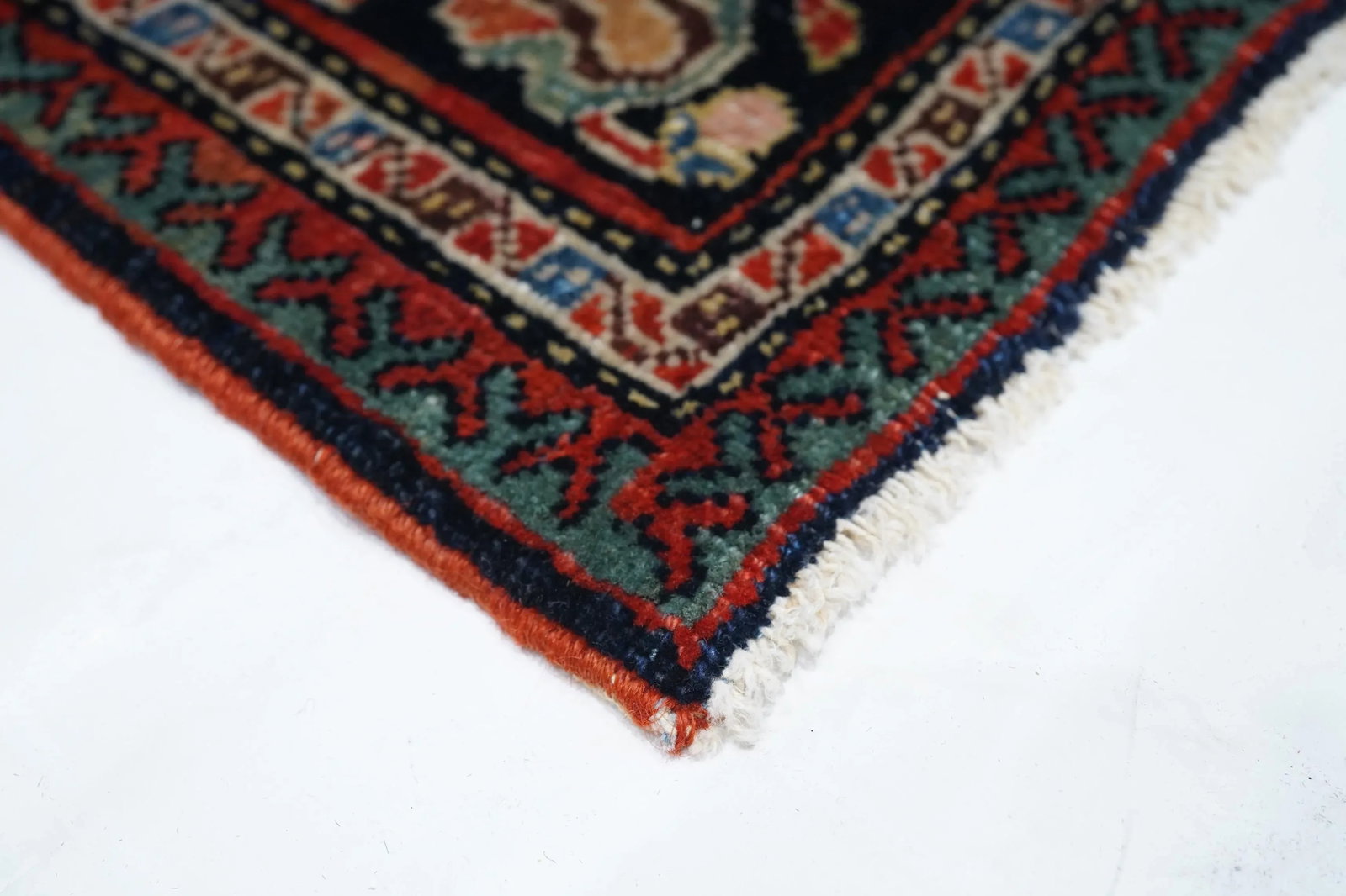 Antique Persian Farahan Sarouk Rug 4'6" X 6'9" - 3