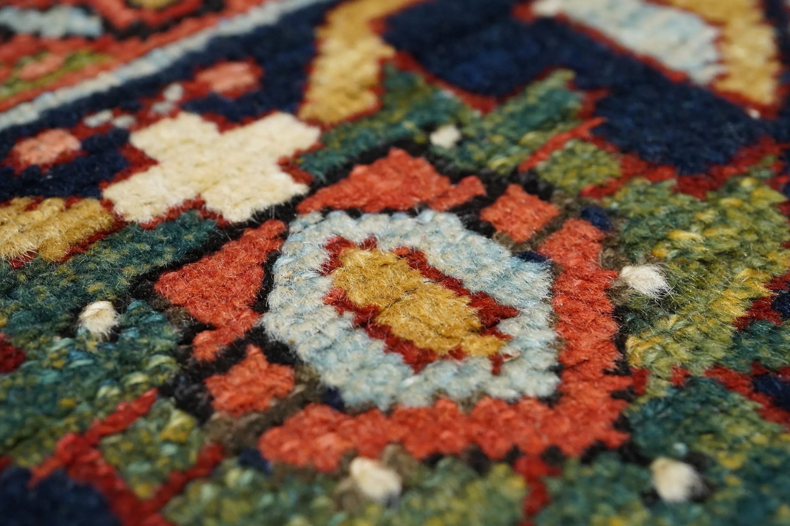 Antique Persian Heriz Rug 8'5" X 10'5" - 6
