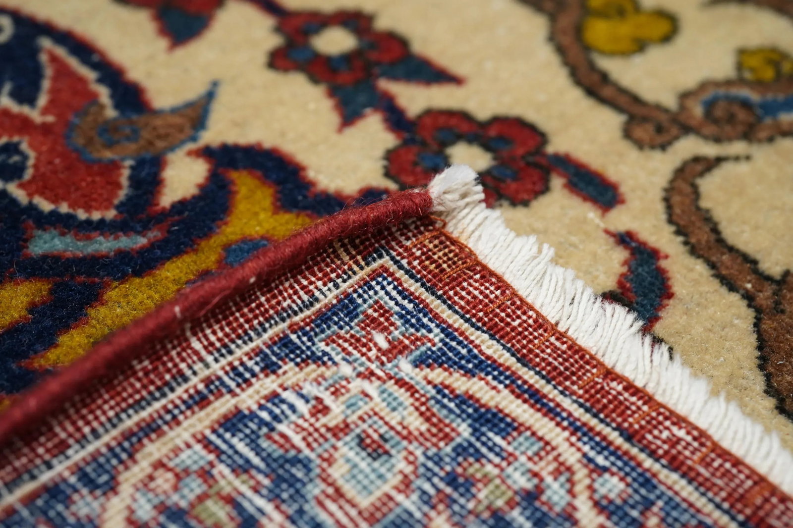 Antique Persian Isfahan Rug 6'11'' X 10'0'' - 11