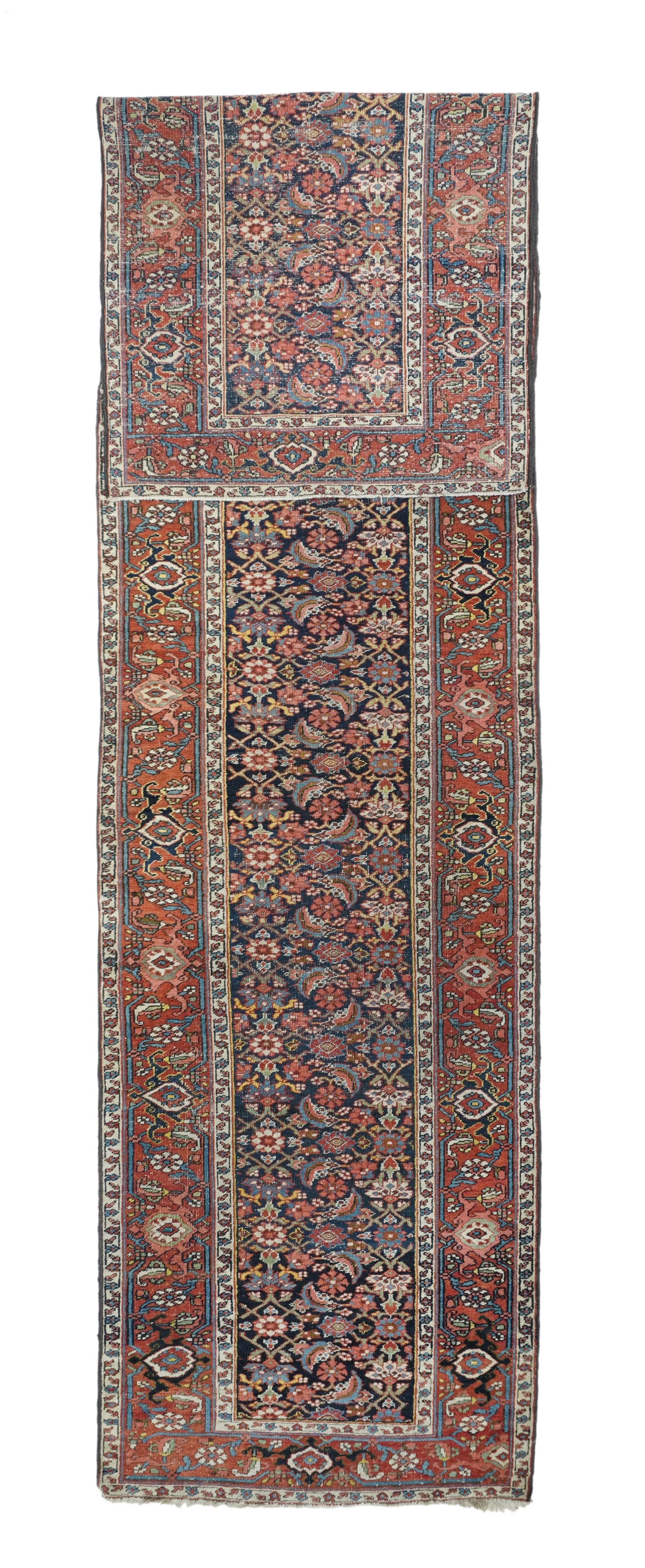 Antique Heriz Rug 3'6'' X 15'3'' - 2
