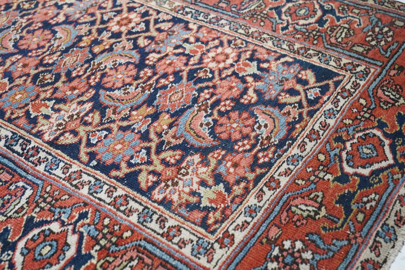Antique Heriz Rug 3'6'' X 15'3'' - 3