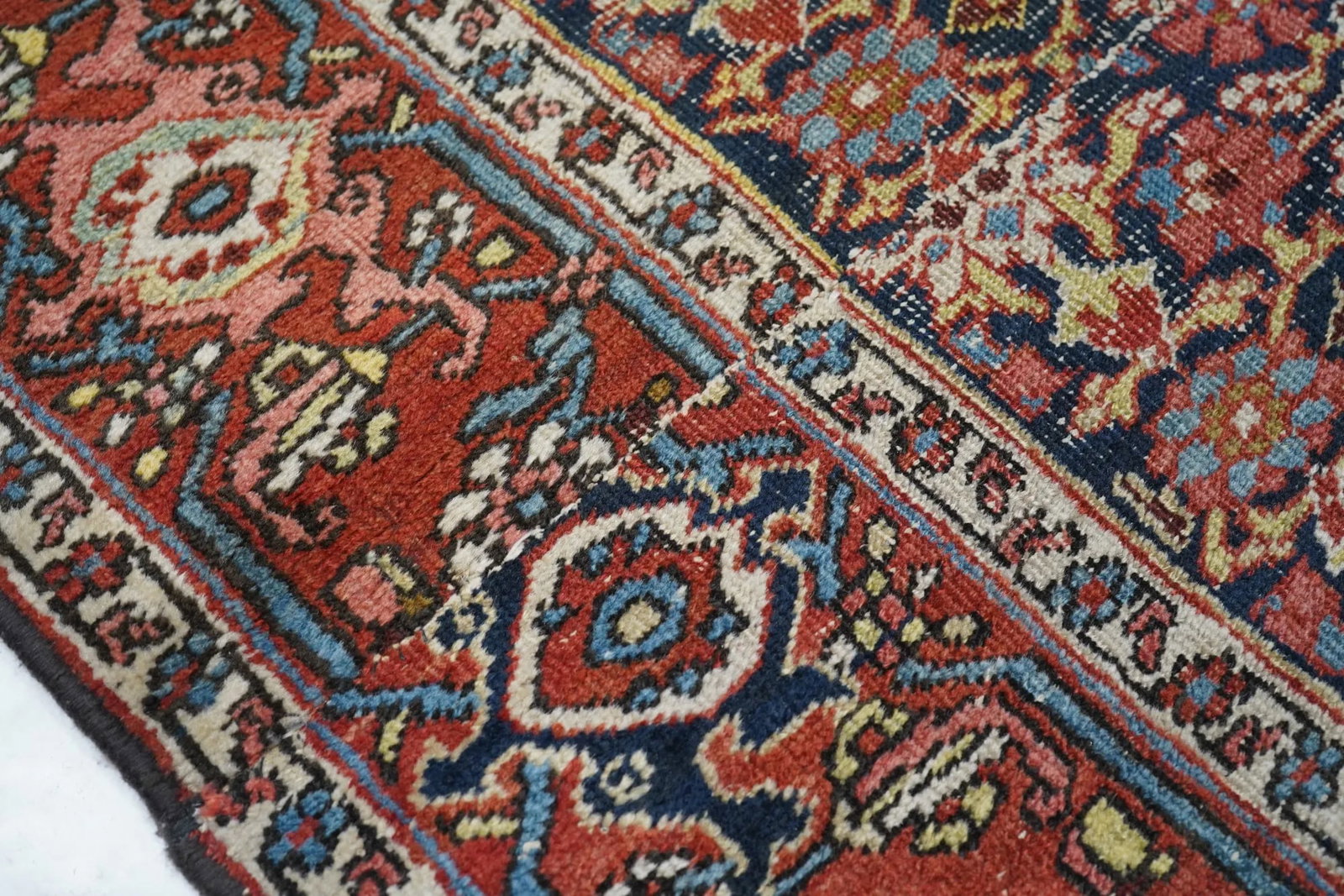Antique Heriz Rug 3'6'' X 15'3'' - 5