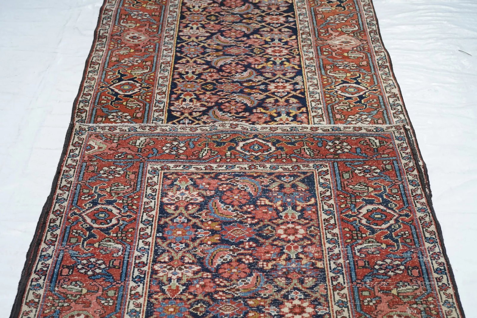 Antique Heriz Rug 3'6'' X 15'3'' - 6