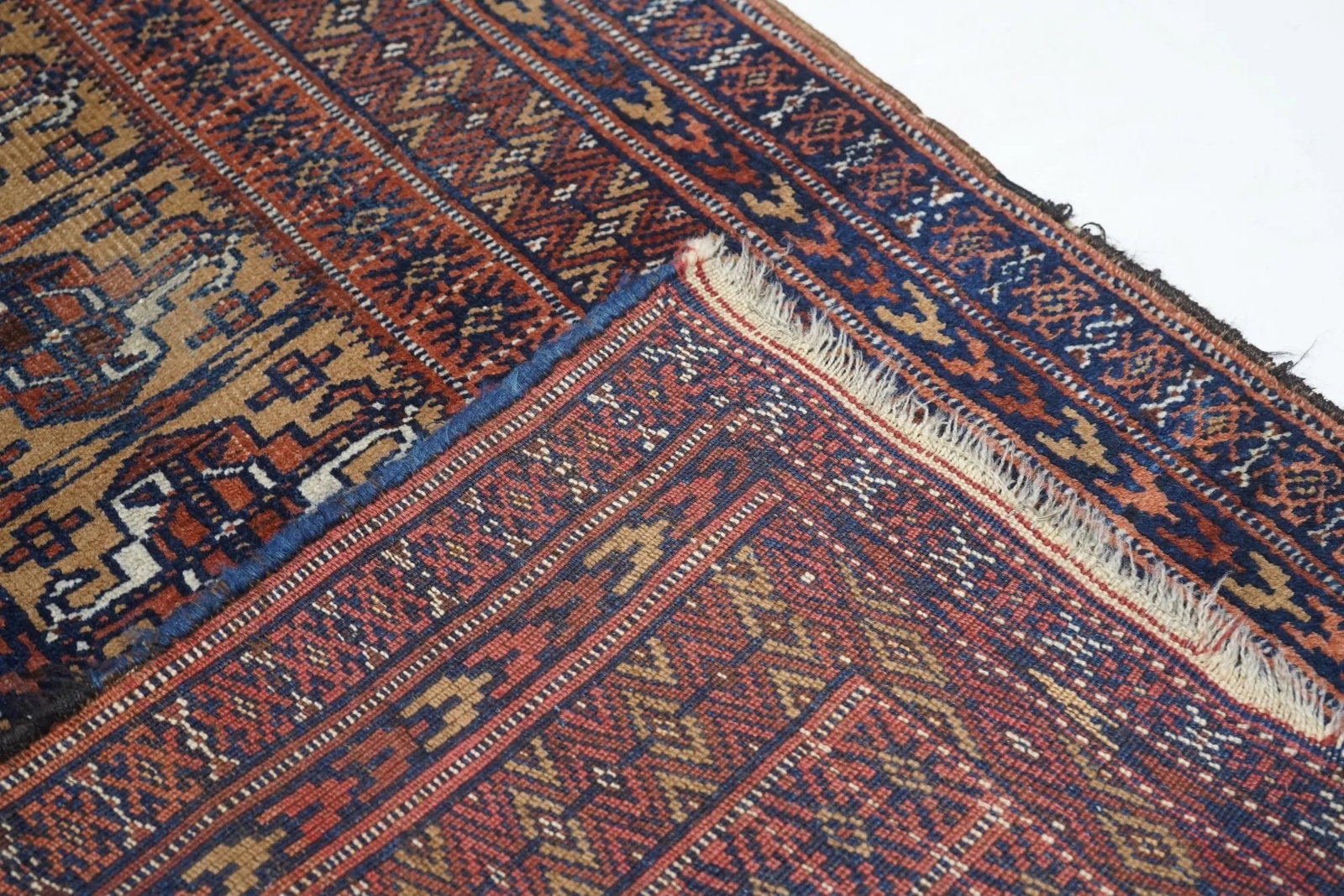 Antique Turkmen Rug 3'0'' X 5'9'' - 6