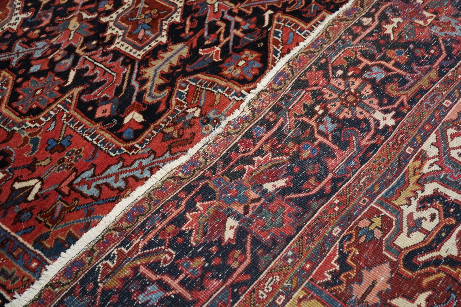 Vintage Heriz Rug 10'0'' X 17'11'' - 6