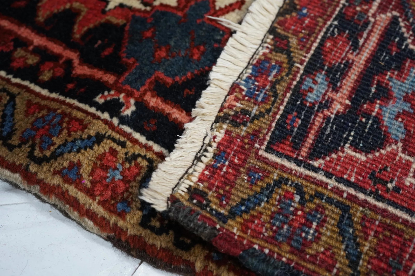 Vintage Heriz Rug 10'0'' X 17'11'' - 8