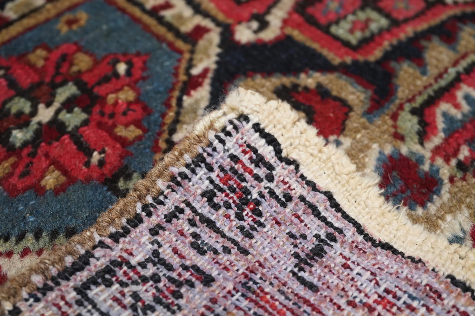 Vintage Heriz Rug 6'7'' X 9'0'' - 7
