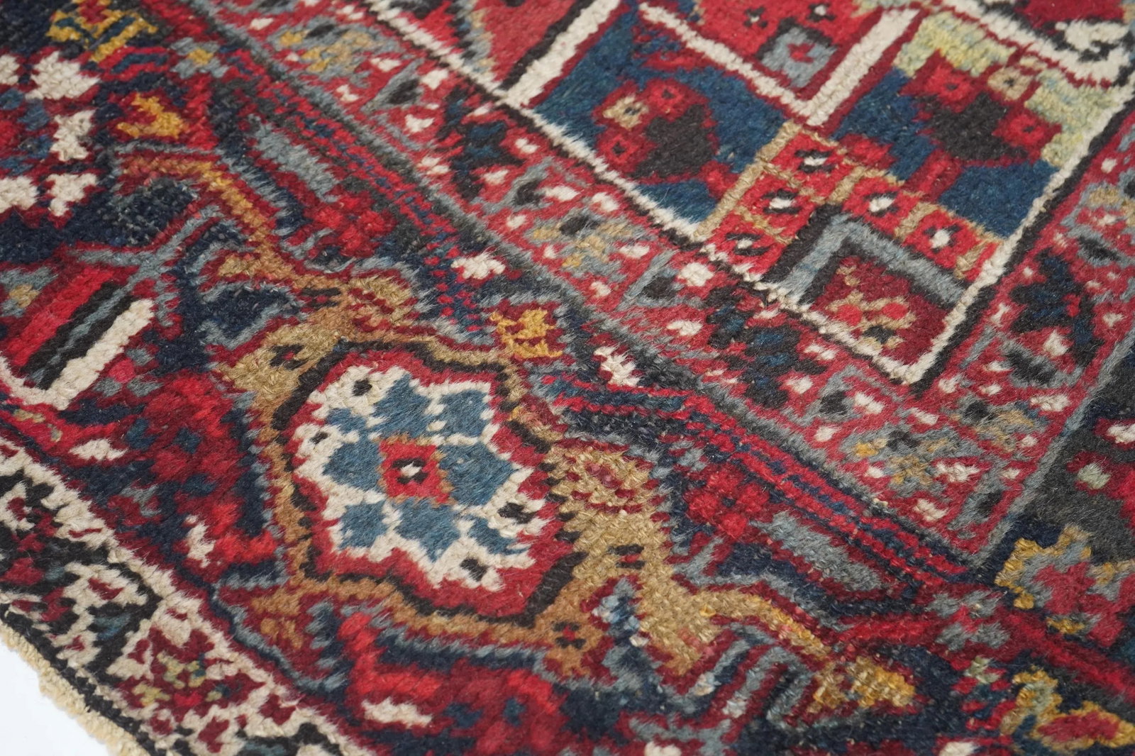 Vintage Heriz Rug 6'7'' X 9'0'' - 8