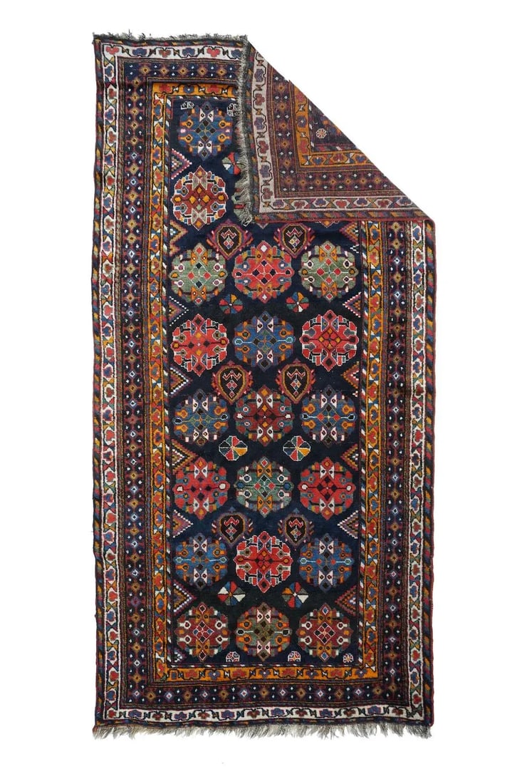 Antique Shiraz Rug 5'1'' X 10'6'' - 2