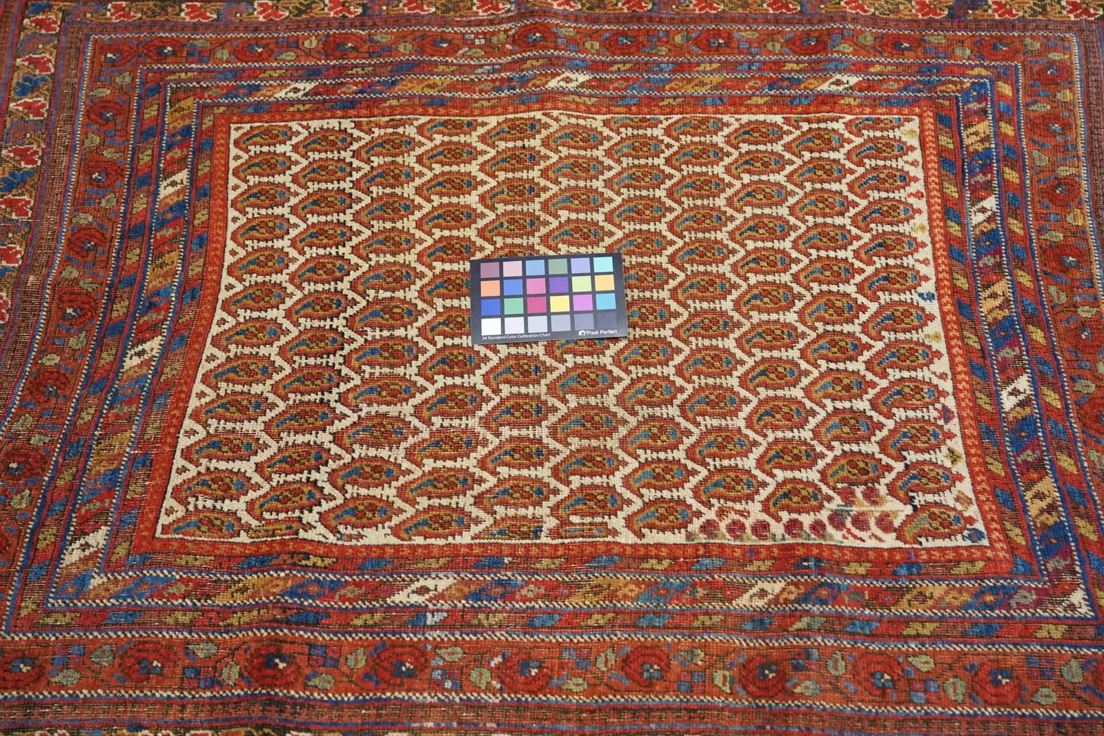 Antique Persian Tribal Afshar Rug 3'2'' X 4'2''` - 3