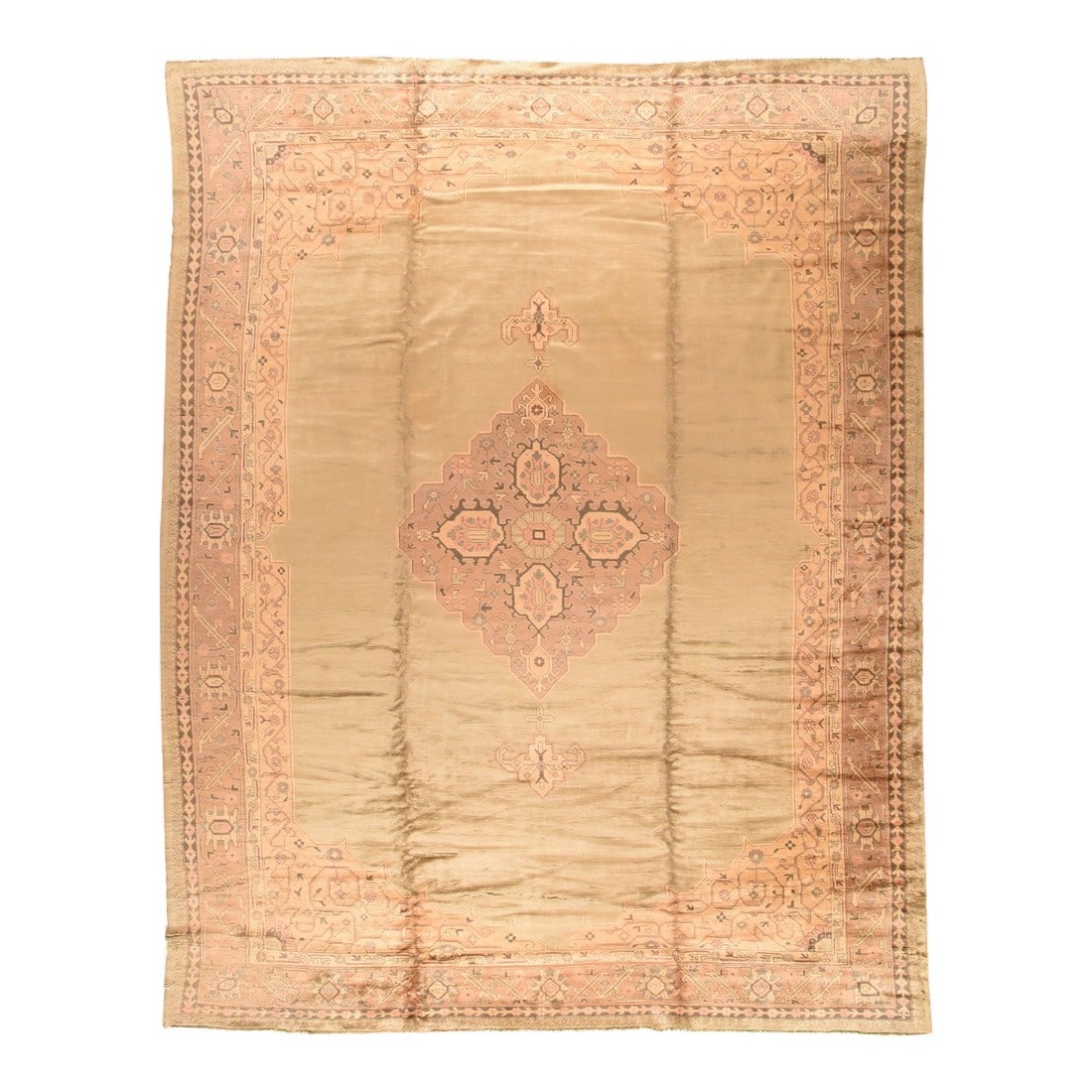 Antique Oushak Rug 11'11'' X 16'3'' (1 of 4)