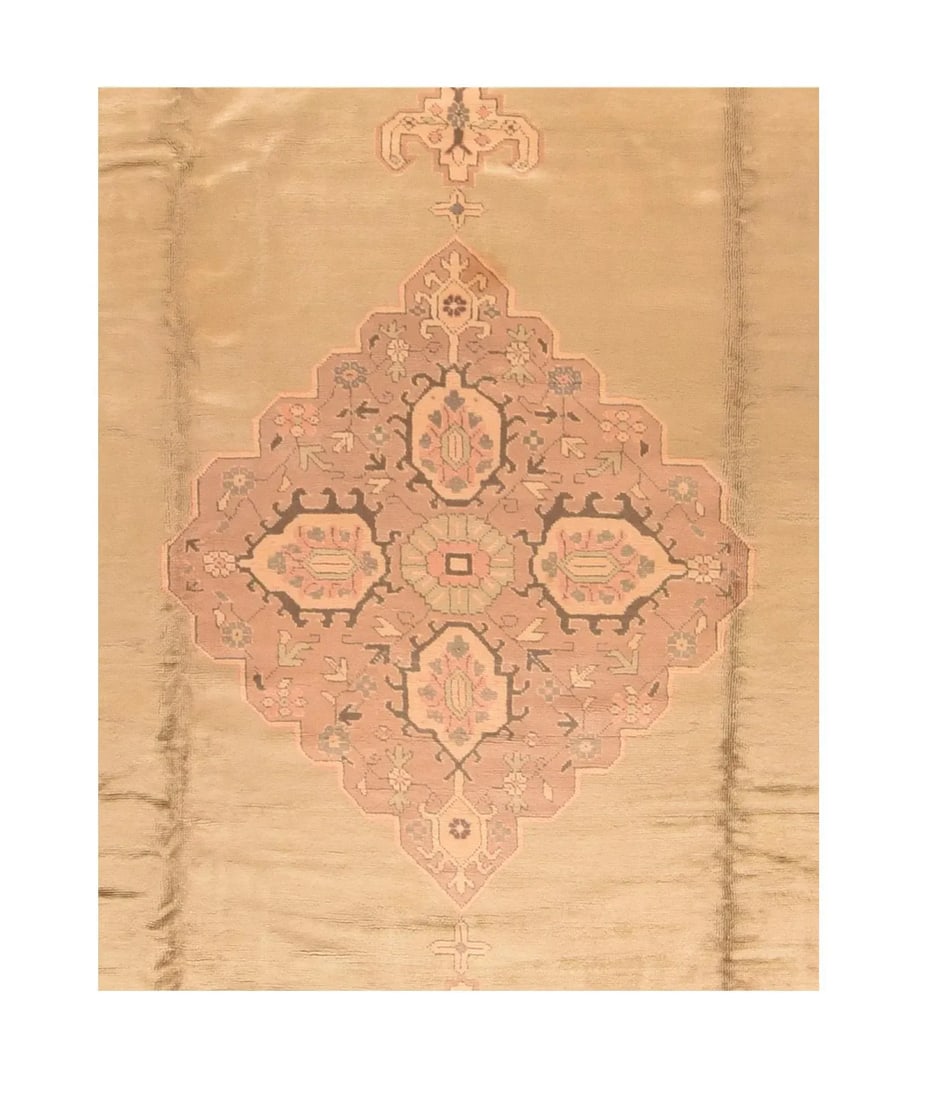 Antique Oushak Rug 11'11'' X 16'3'' - 3